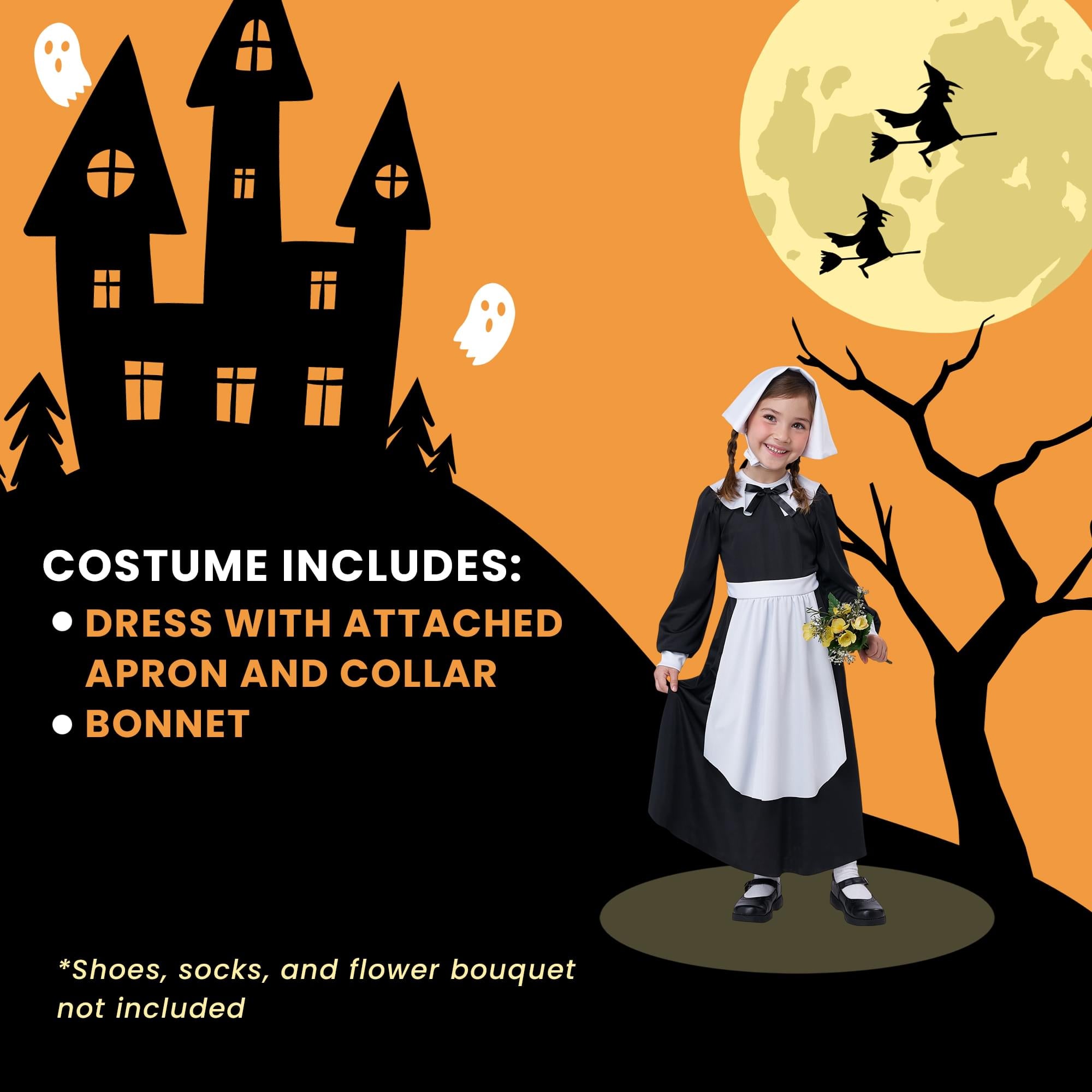 Sweet Pilgrim Toddler Costume