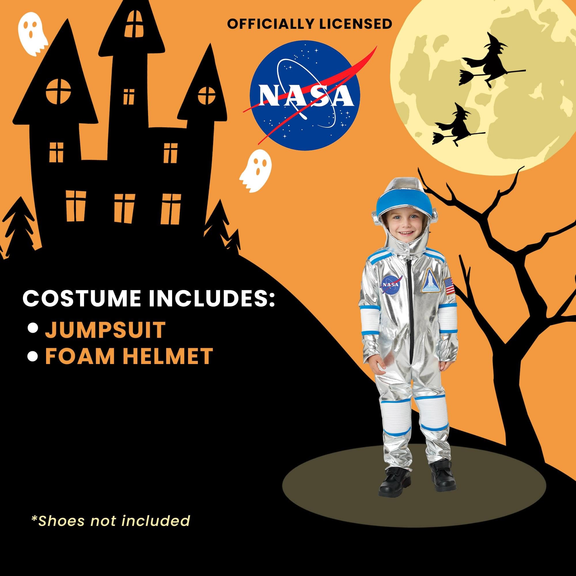 NASA Flight Suit Deluxe Toddler Costume