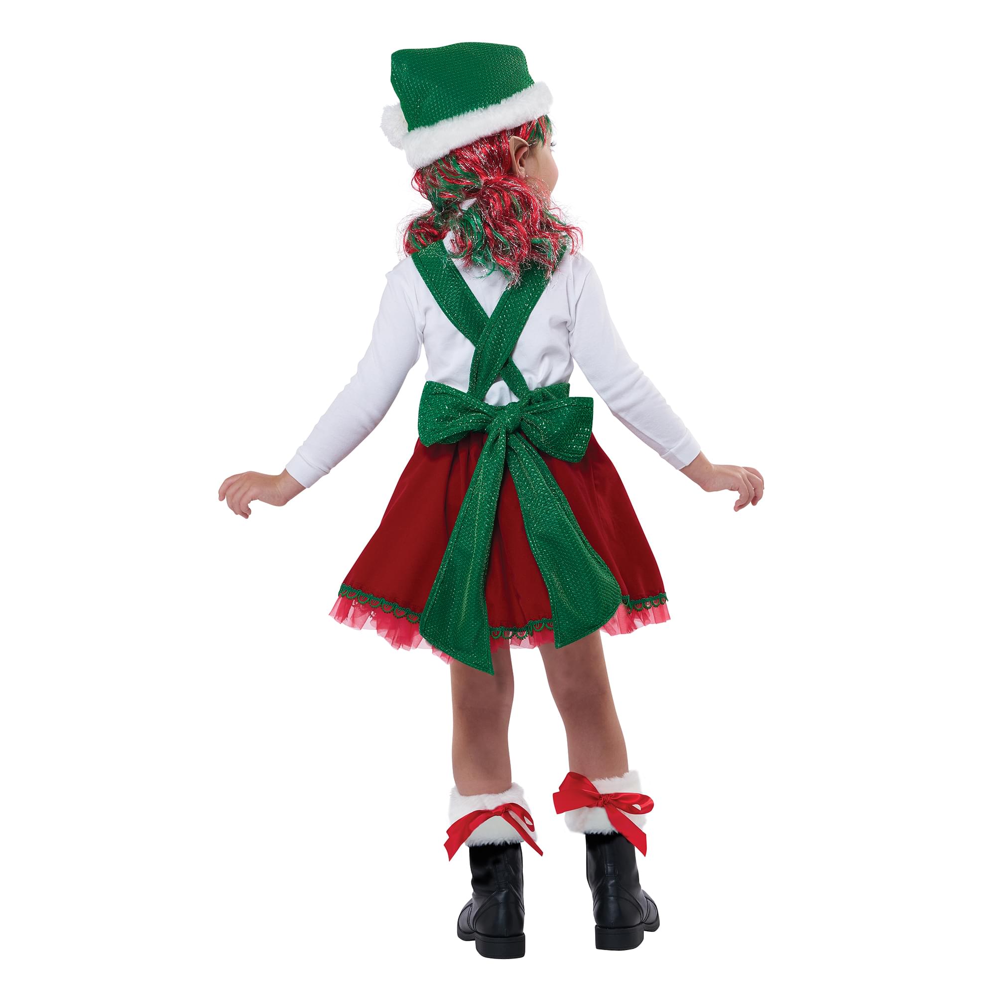 Candy Cane Elf Child Costume