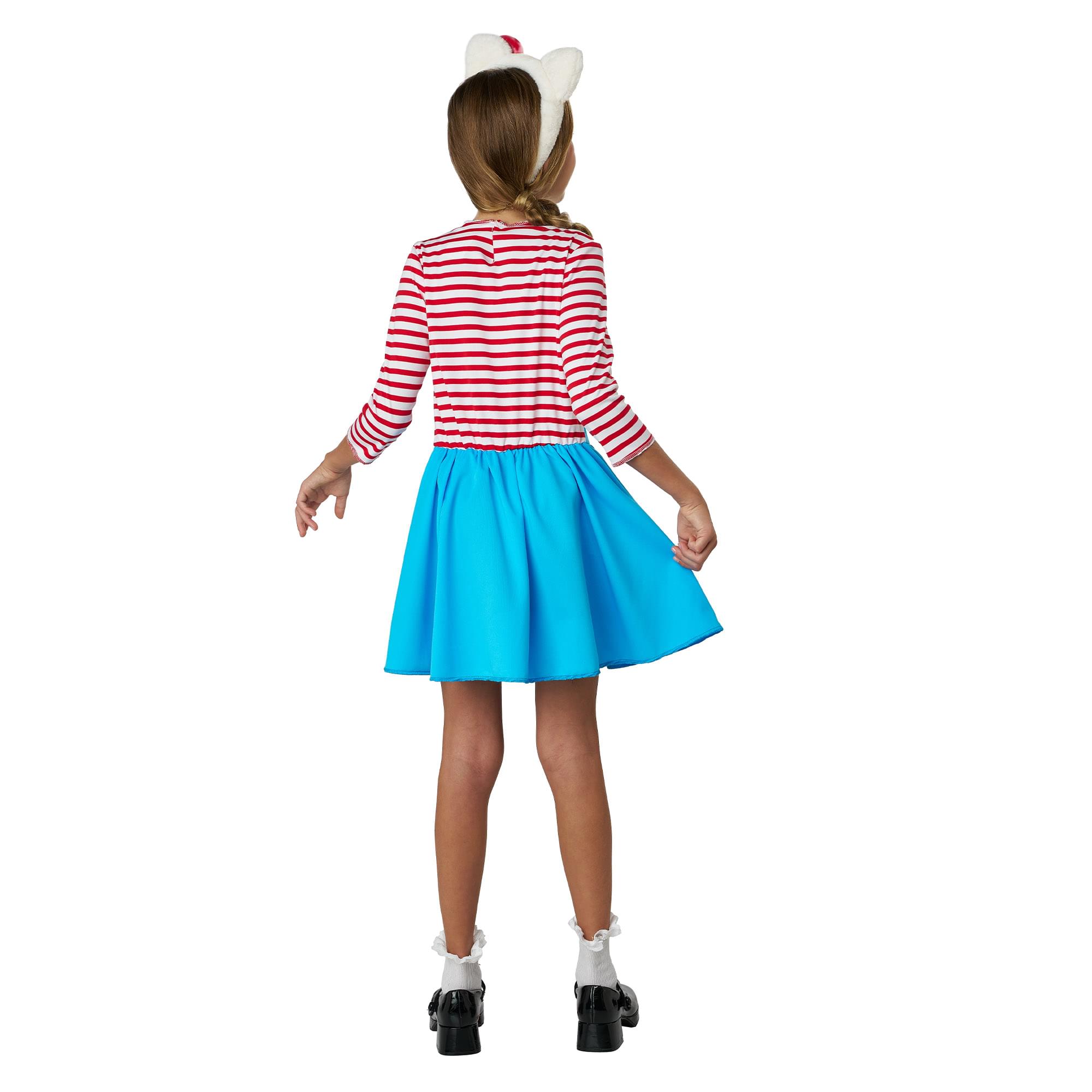 Hello Kitty Blue Overall Dress Child Costume