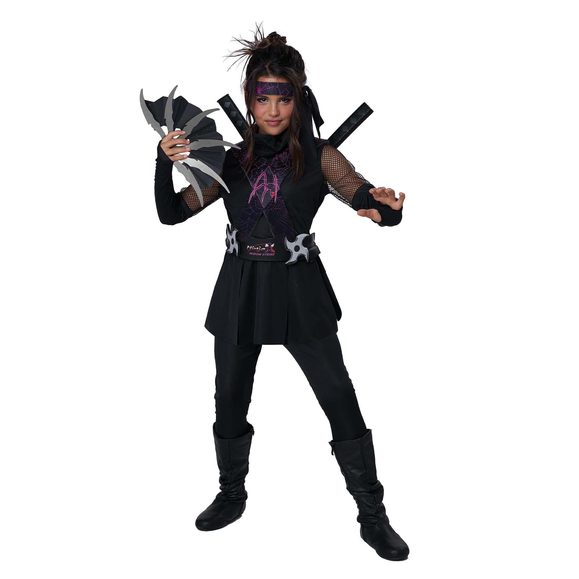 Ninja-X Widow Strike Child Costume