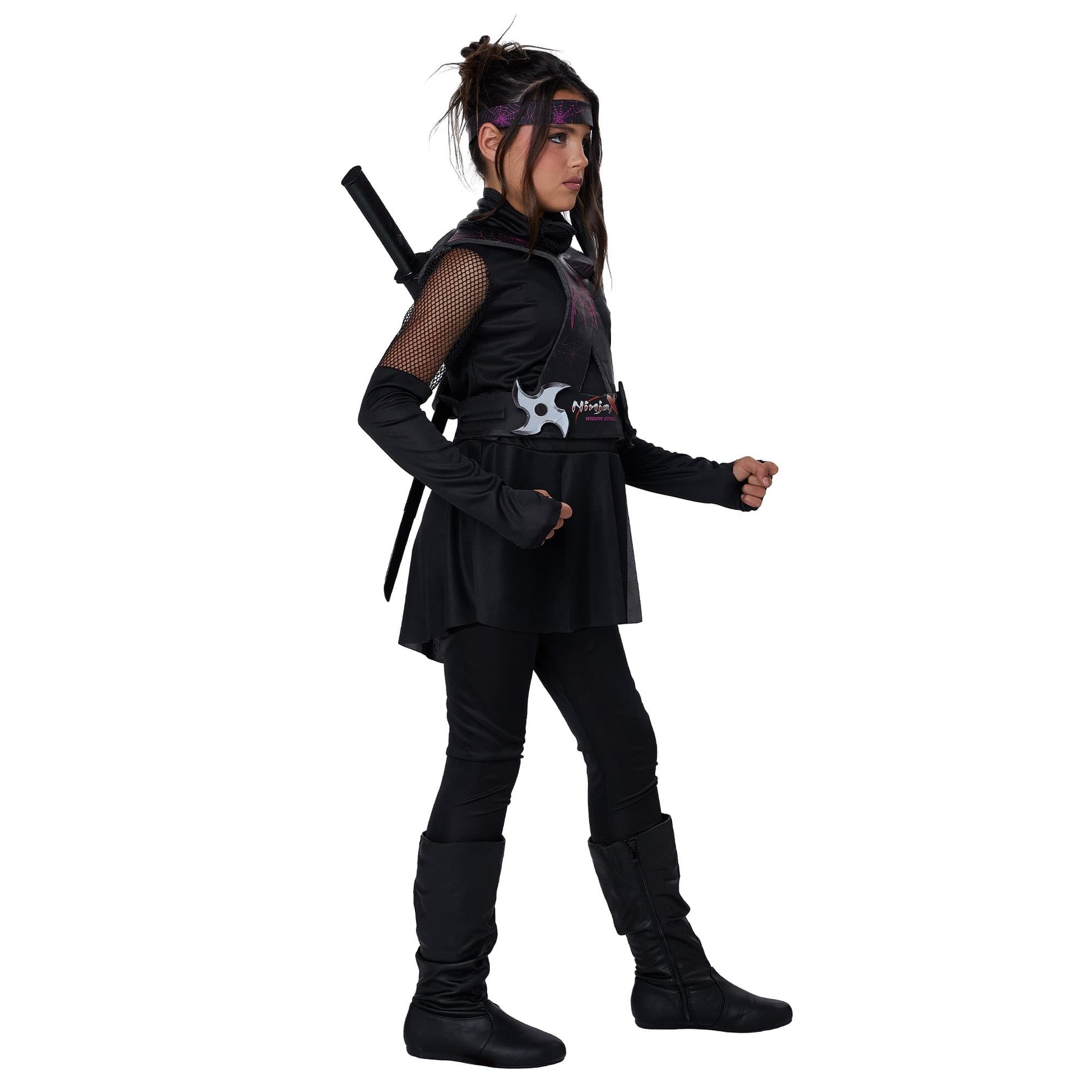 Ninja-X Widow Strike Child Costume
