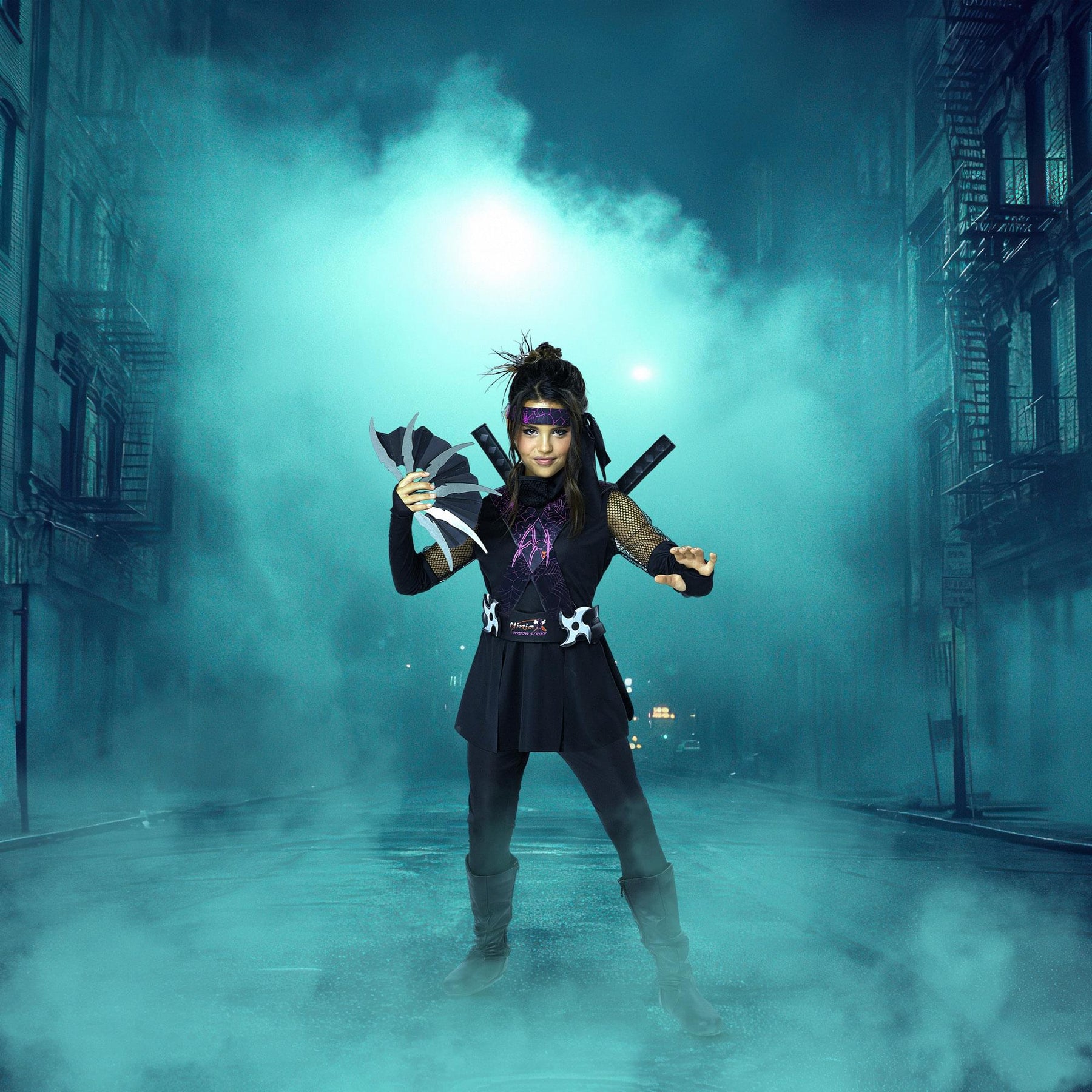 Ninja-X Widow Strike Child Costume