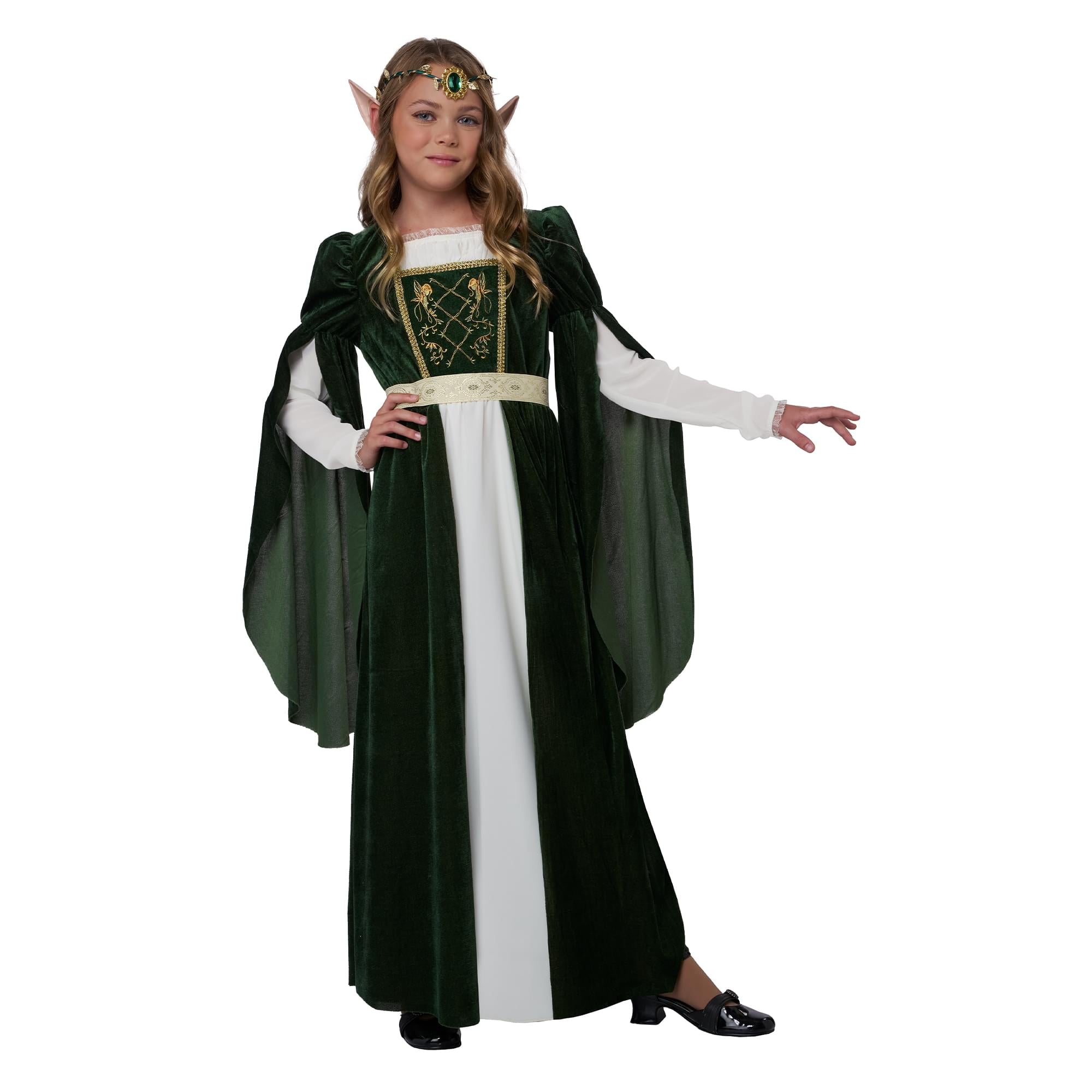Elven Renaissance Princess Child Costume