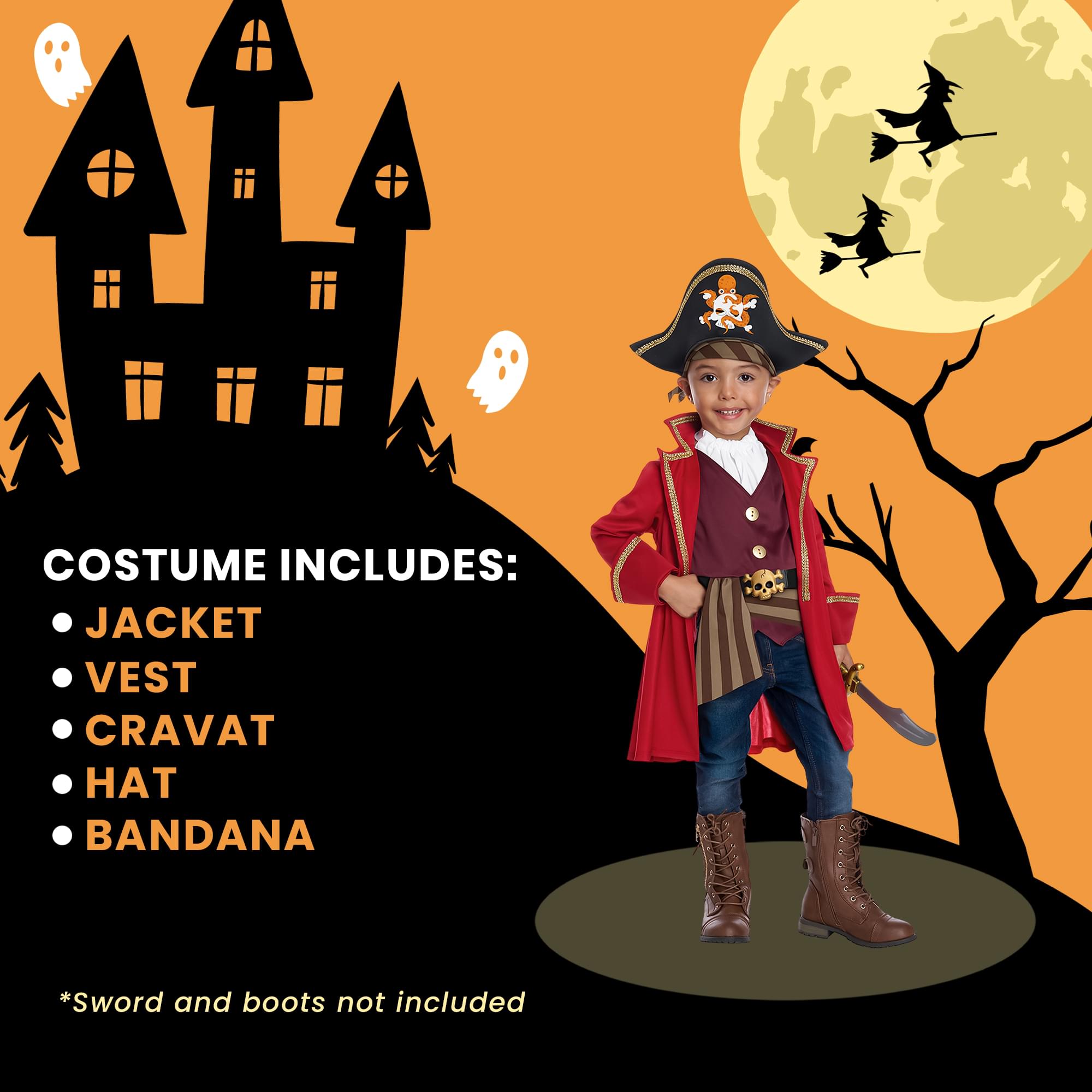 Toddler Cap N Shorty Costume