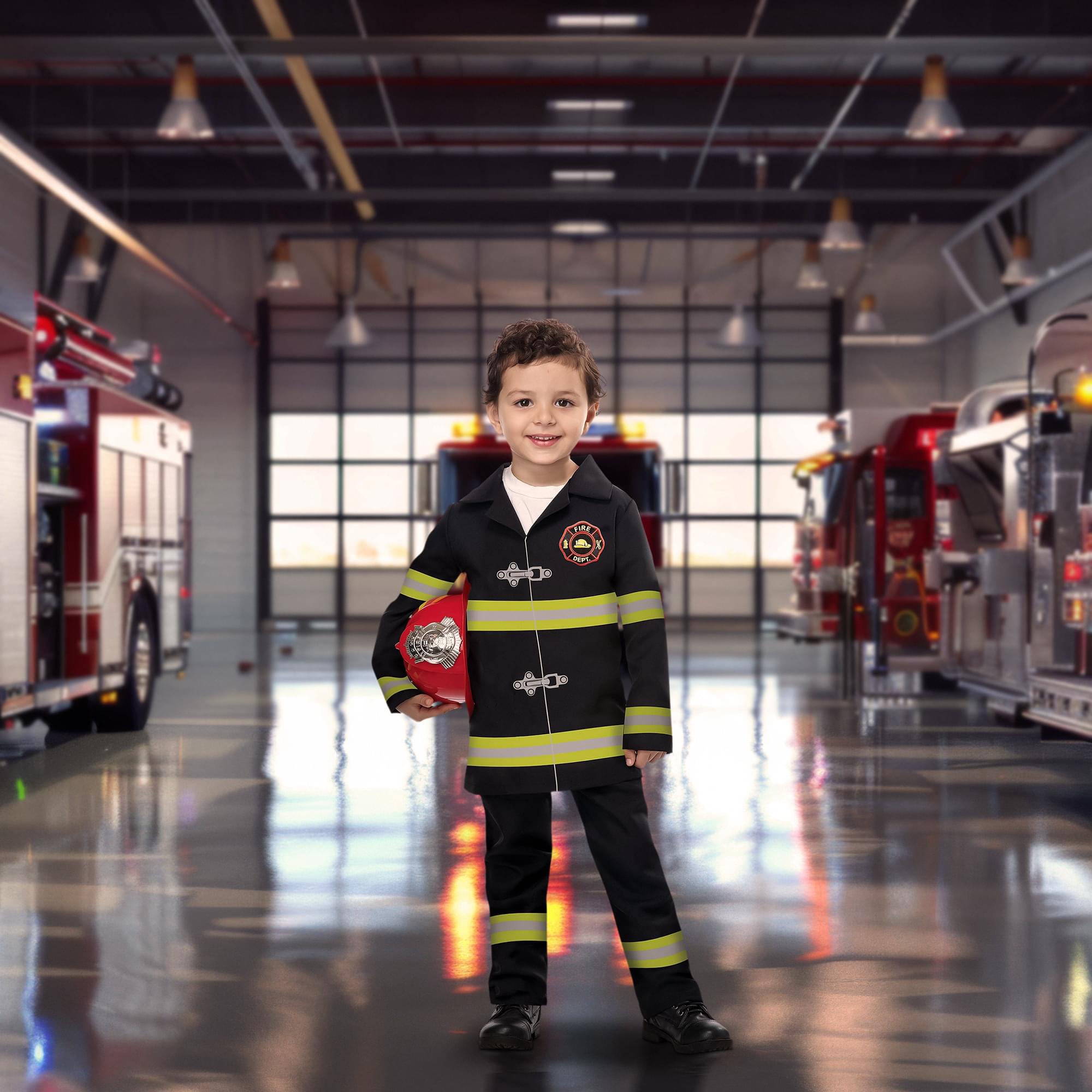 Toddler Unisex Jr. Fire Chief Costume
