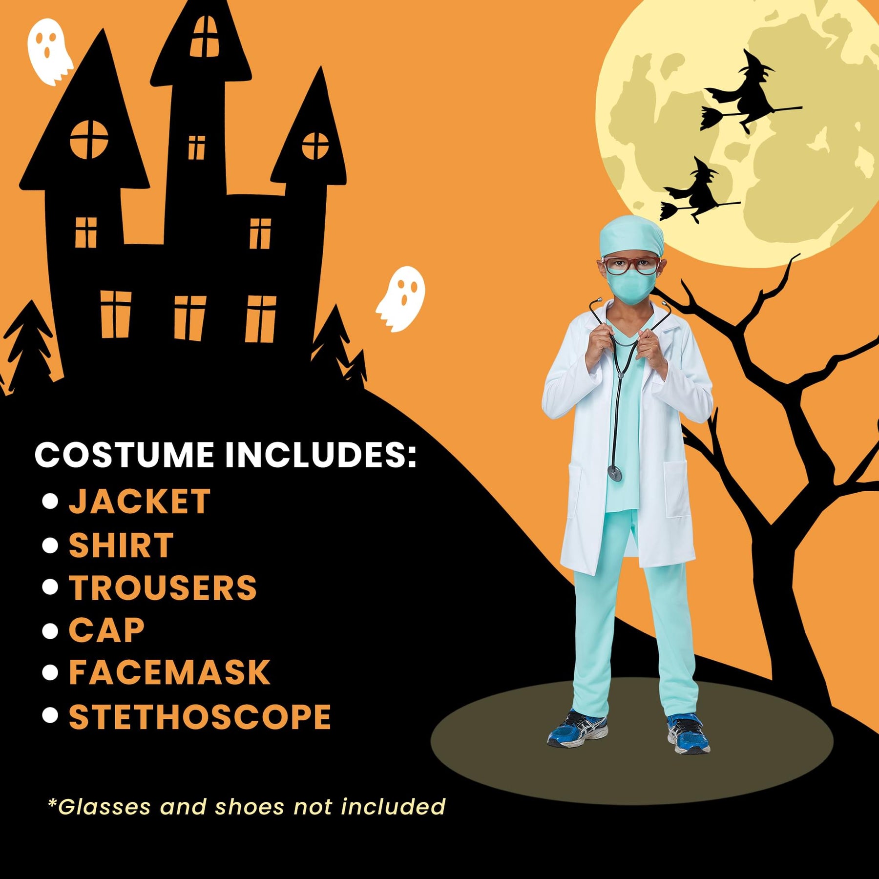 Child Unisex Healthcare Hero Costume