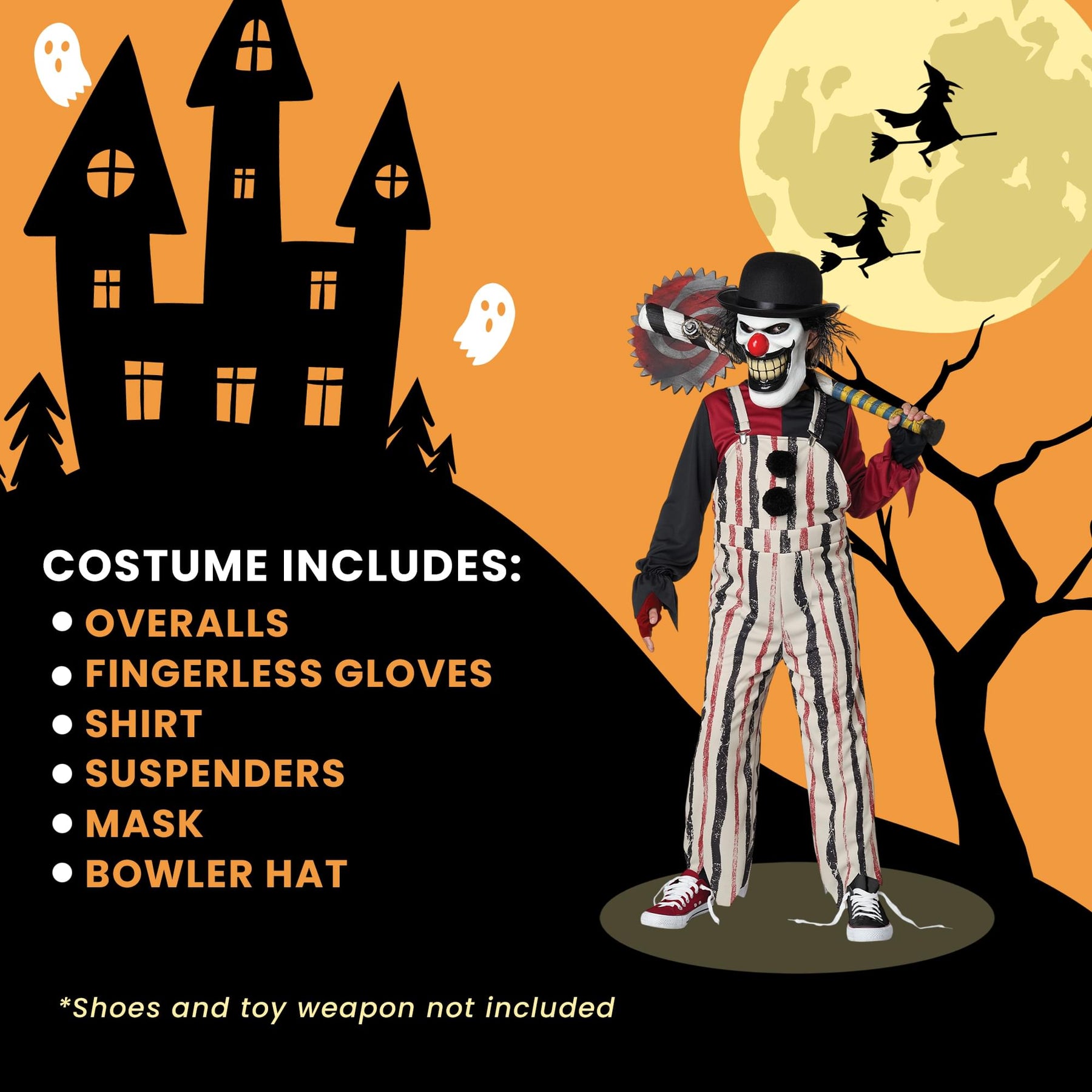 Carnival Creepster Child Costume