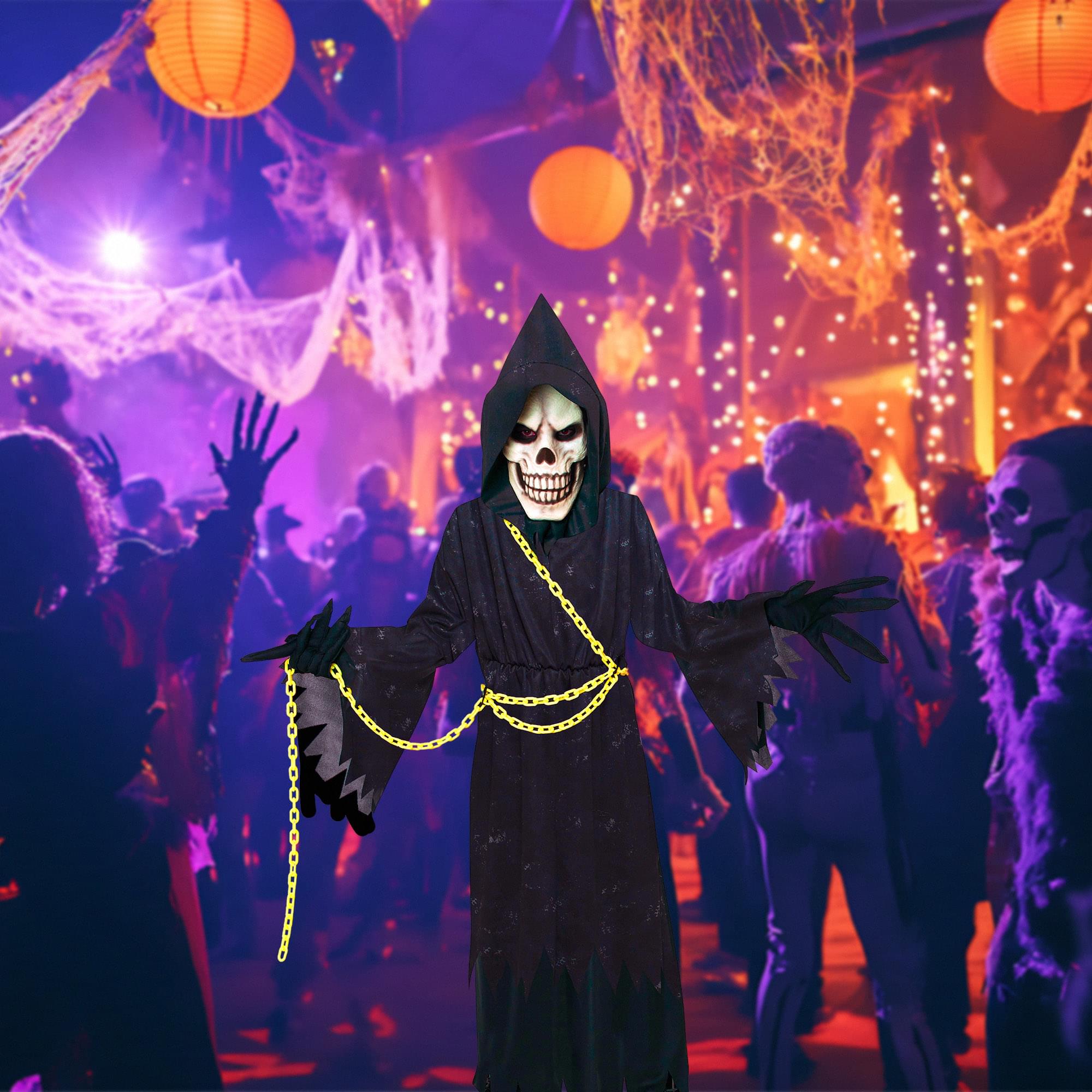 Glow In The Dark Reaper Child Costume