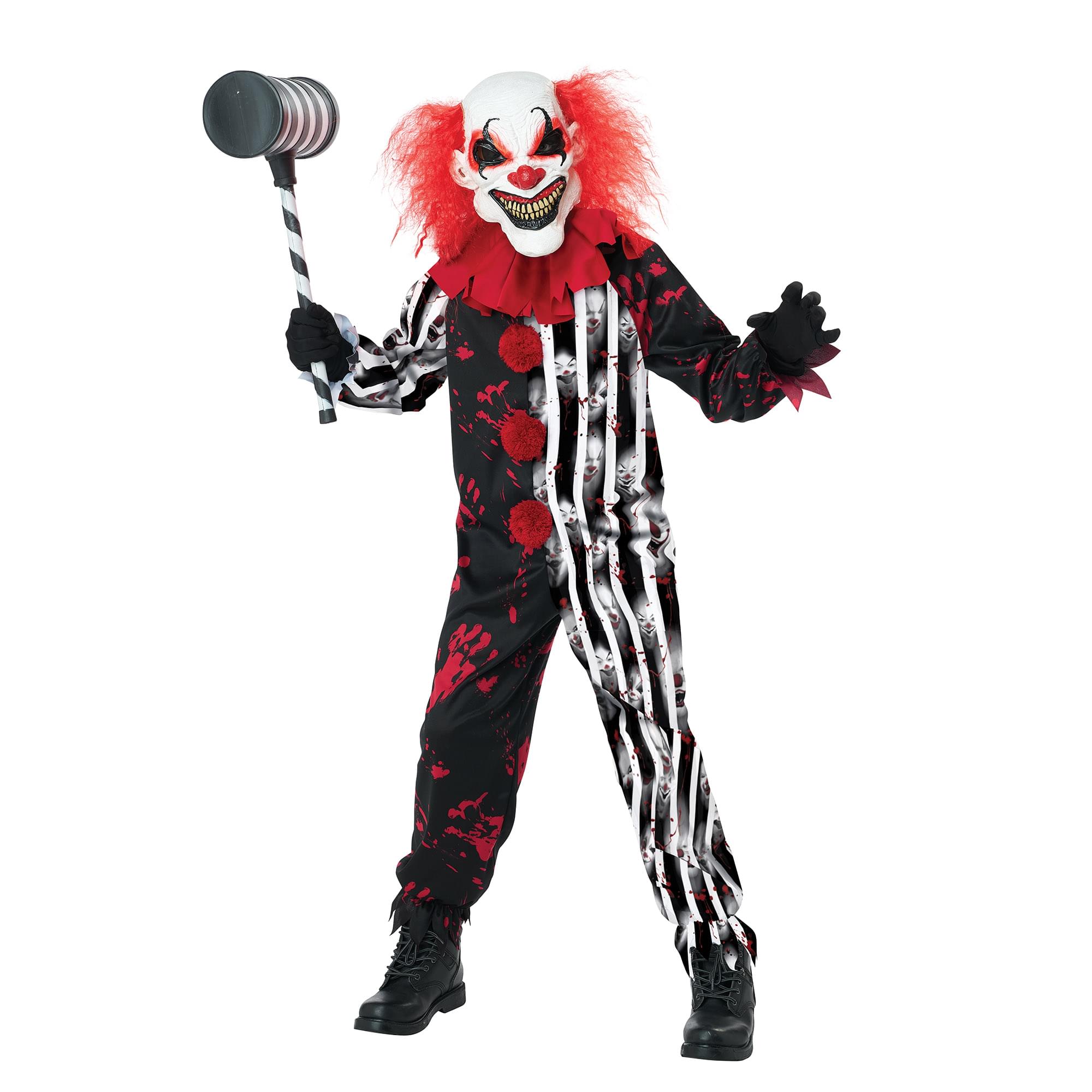 Maniac Clown Child Costume