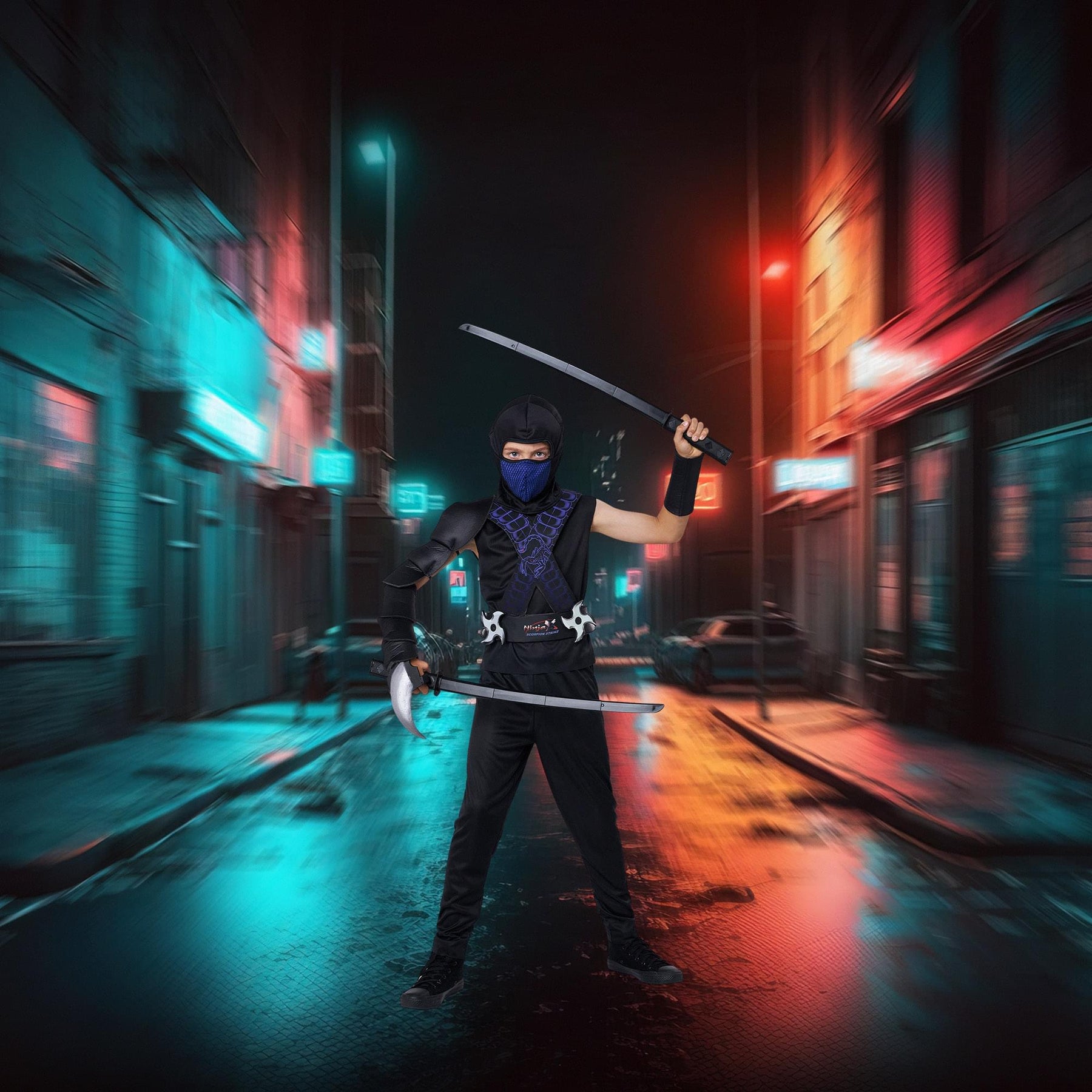 Ninja-X Scorpion Strike Child Costume