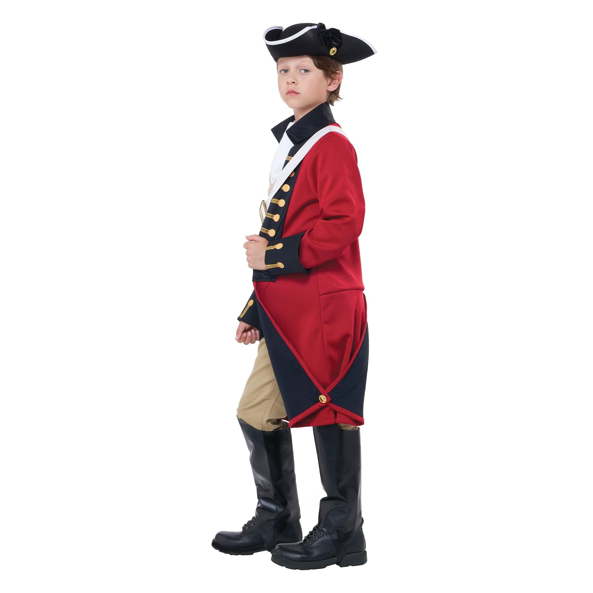 British Redcoat Child Costume | 8-10 Years