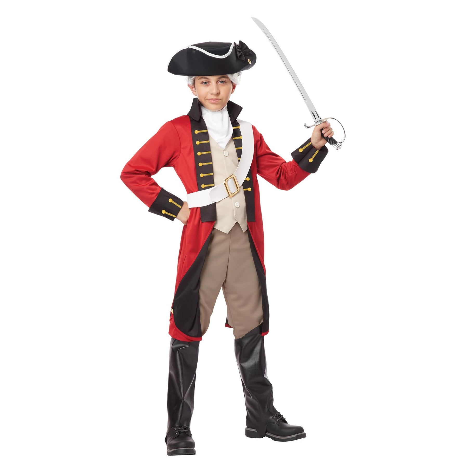 British Redcoat Child Costume | 8-10 Years