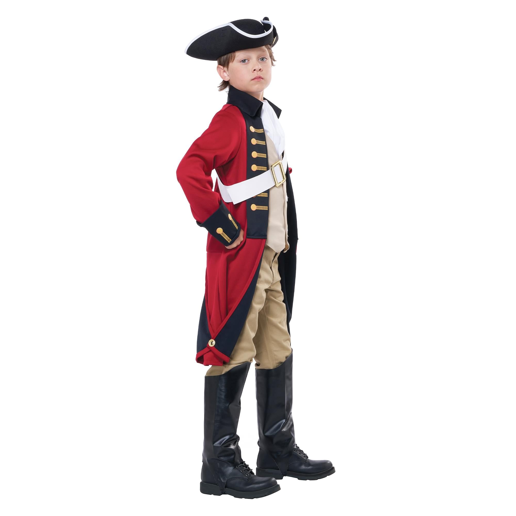 British Redcoat Child Costume | 8-10 Years