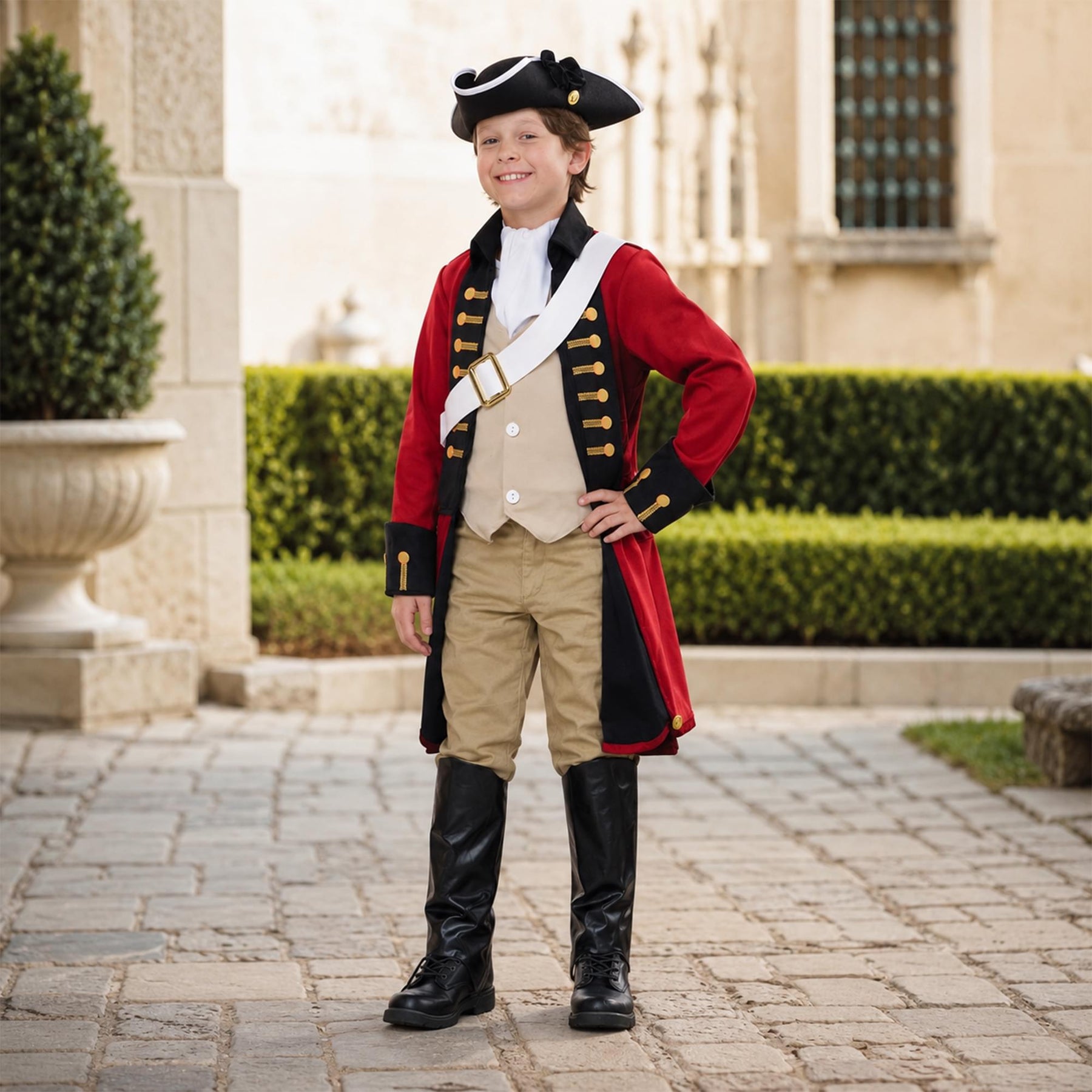 British Redcoat Child Costume | 8-10 Years