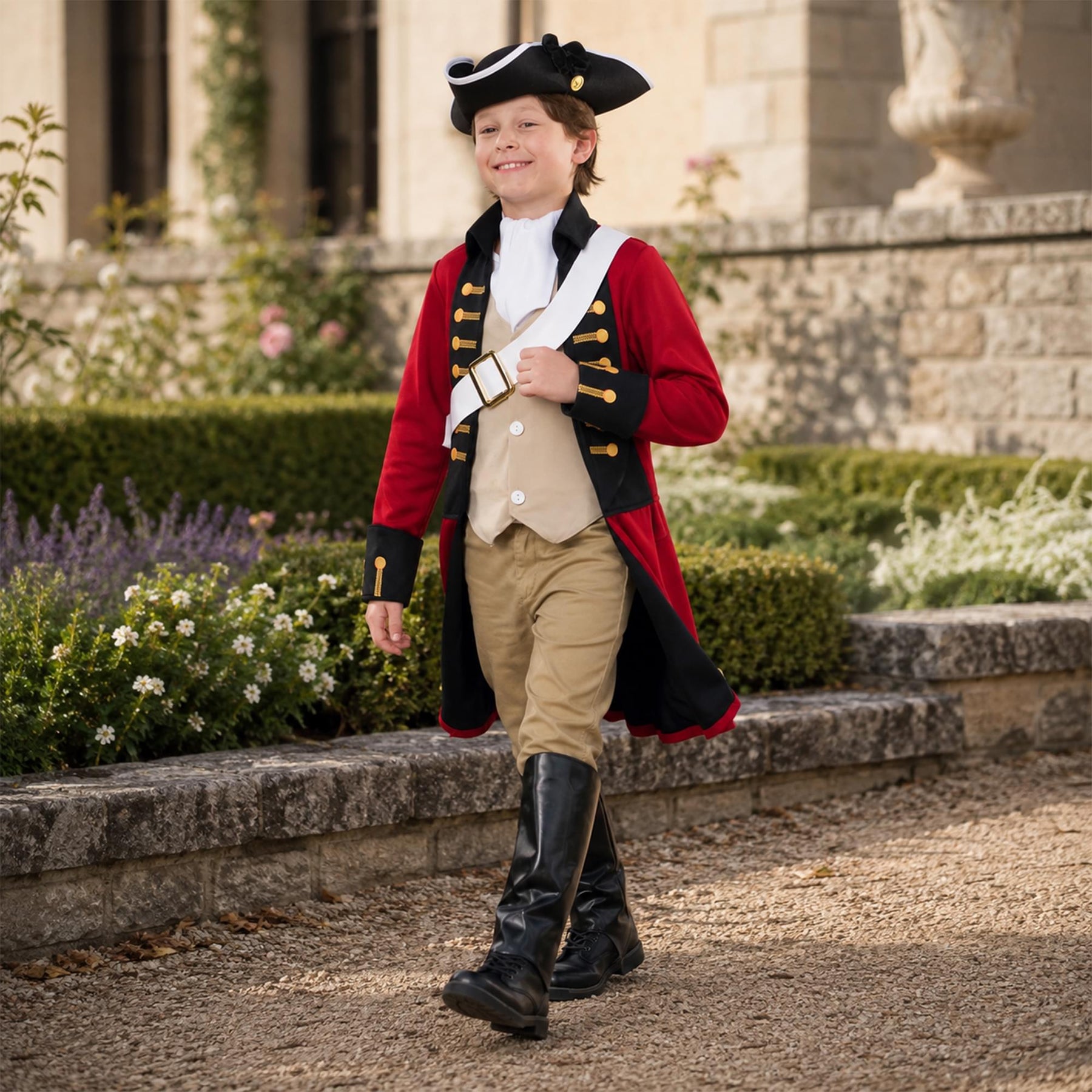 British Redcoat Child Costume | 8-10 Years