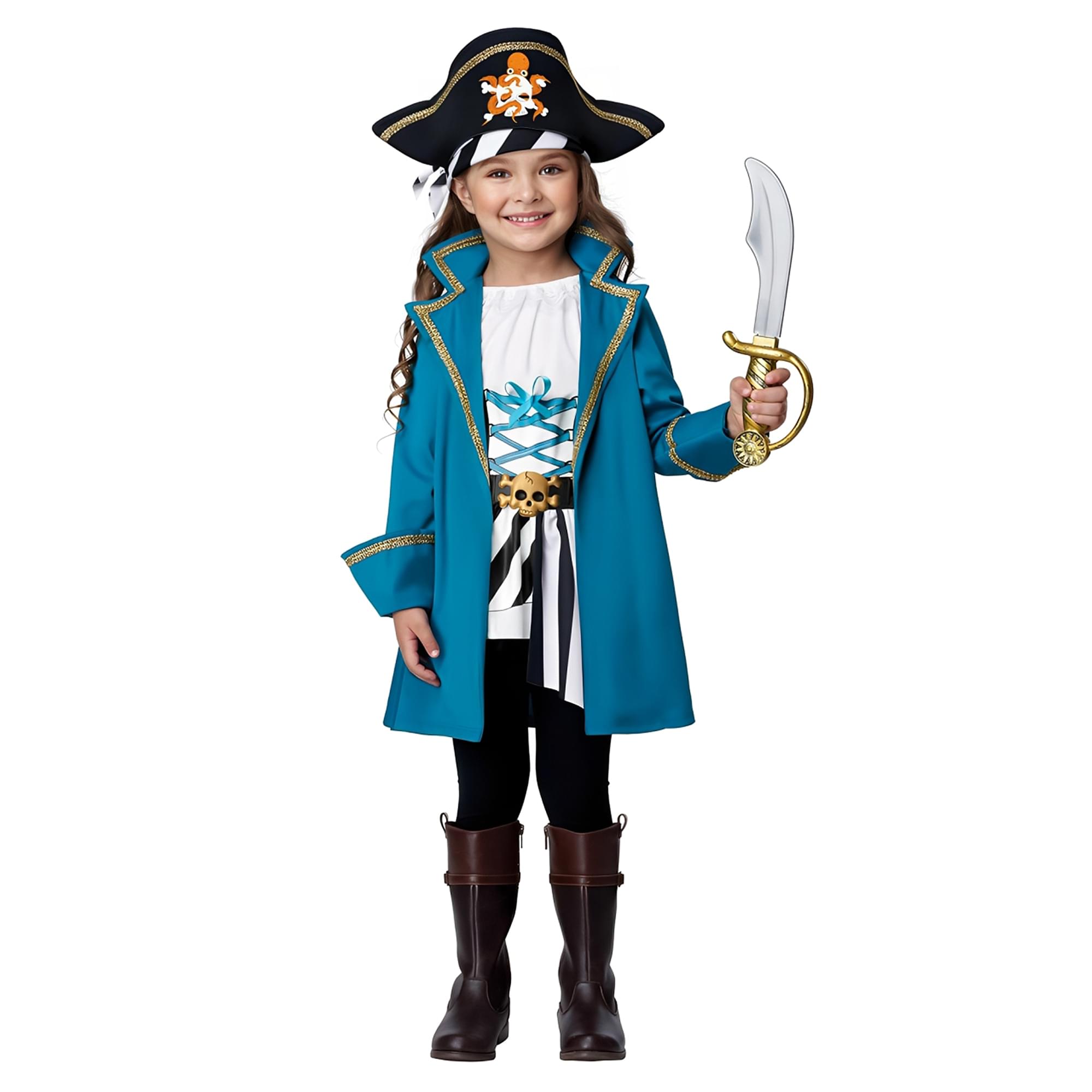 Toddler Petite Pirate Costume