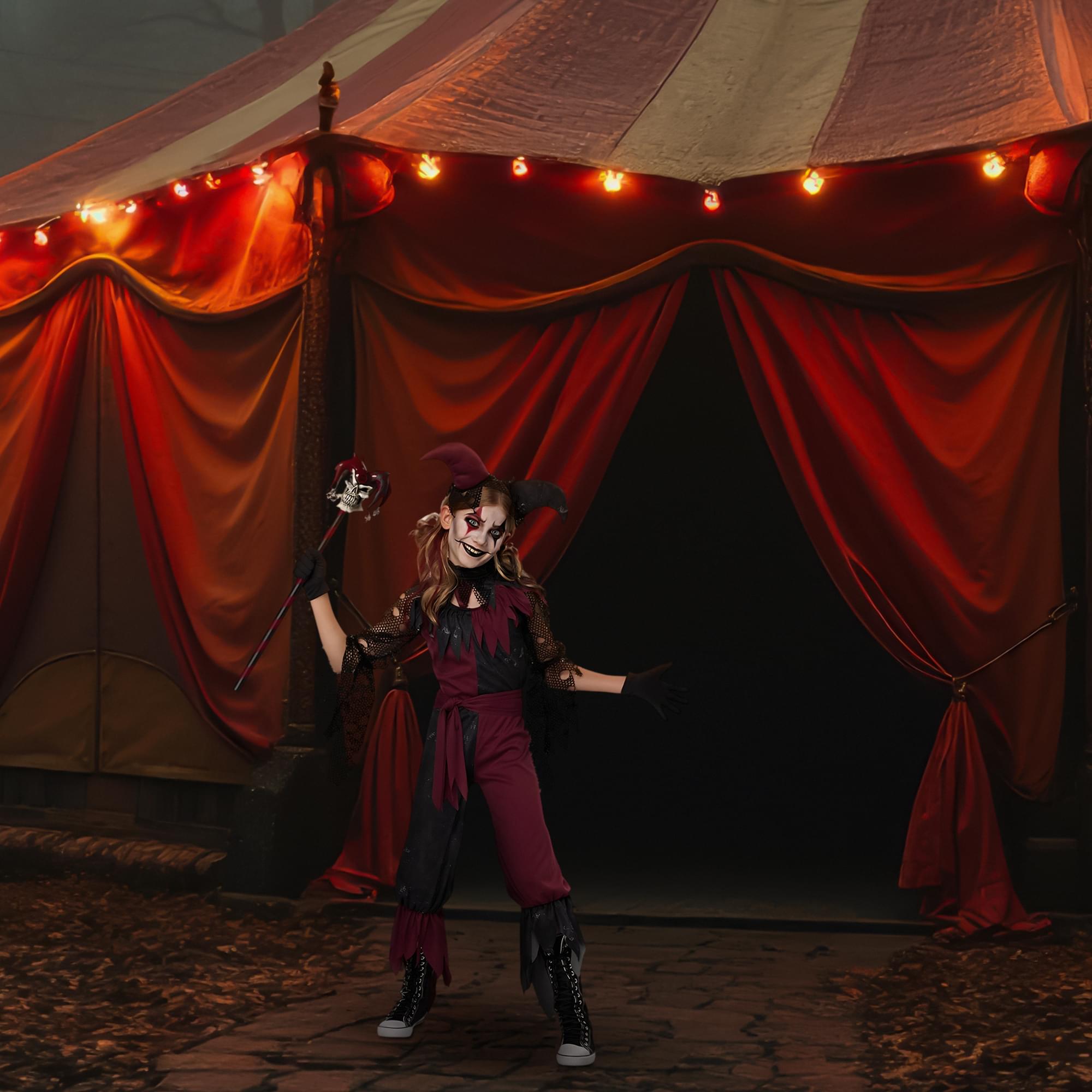 Child Psycho Jester Costume