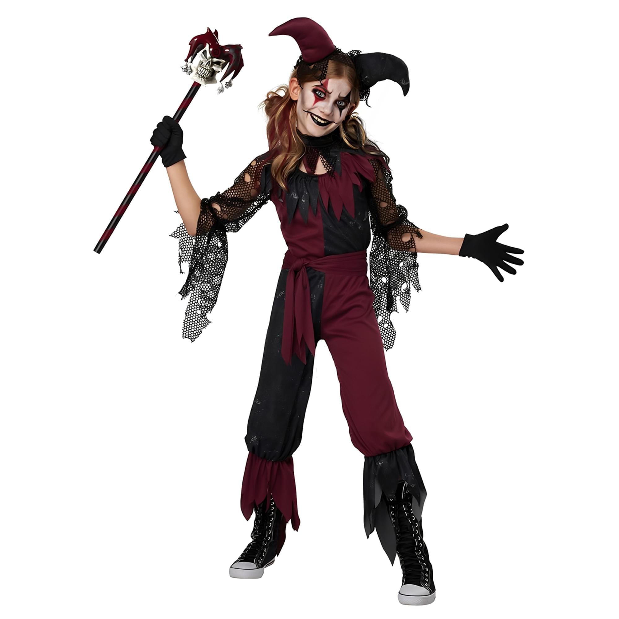 Child Psycho Jester Costume | Free Shipping