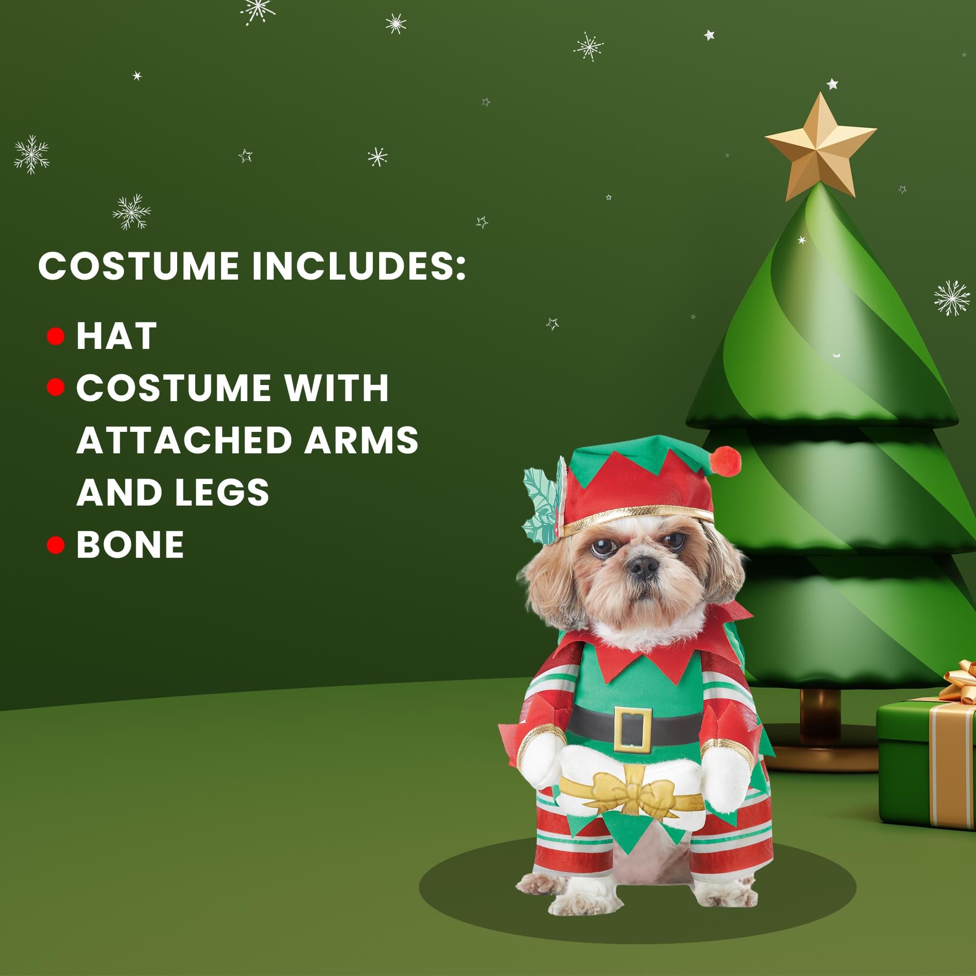 Elf Pup 12'' Chest, 16-20'' Waist