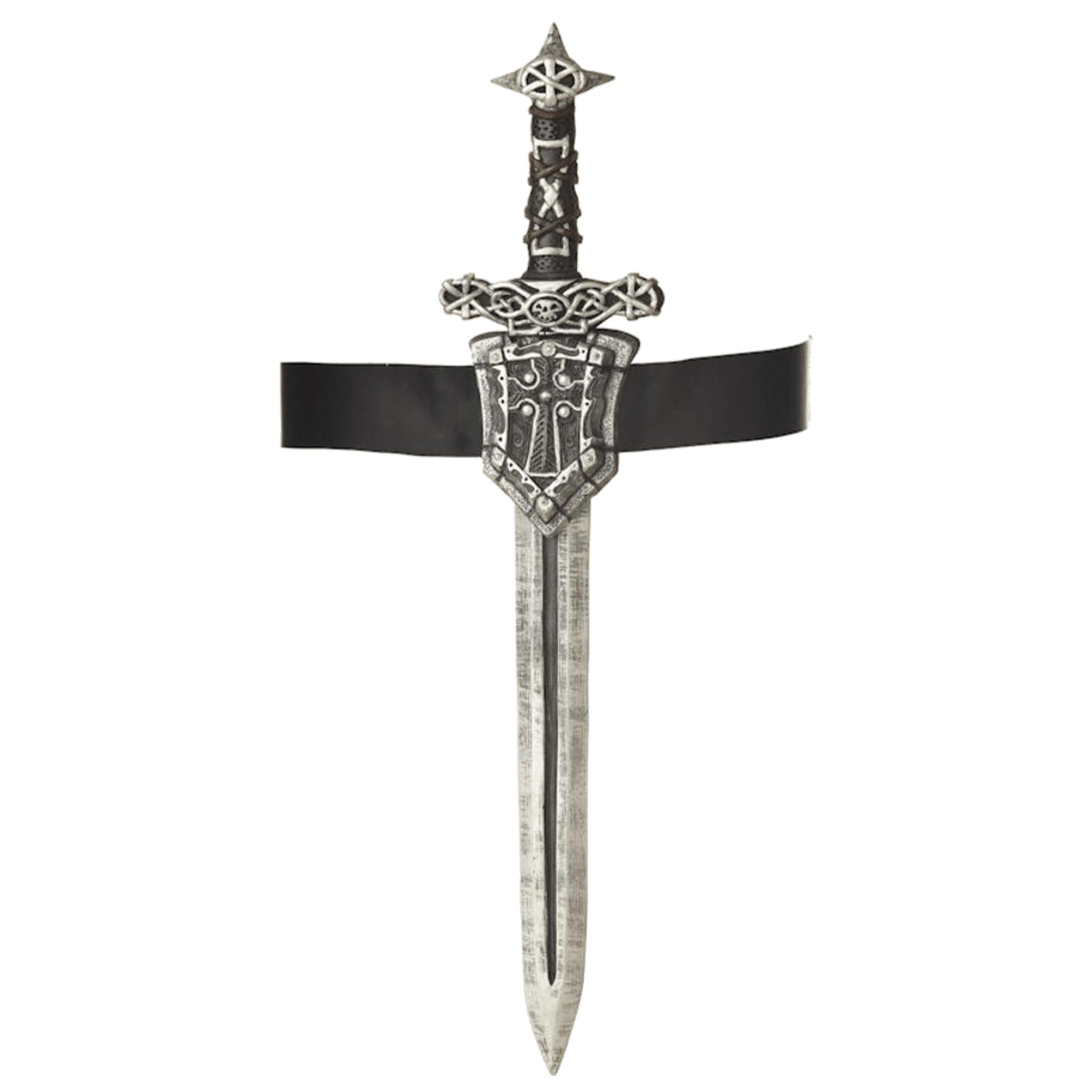 Medieval Sword With Crusader Sheath Adult Costume Accessory