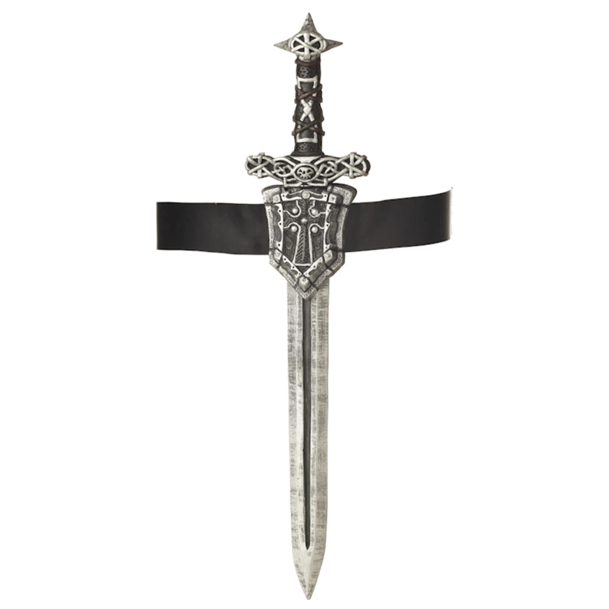 Medieval Sword With Crusader Sheath Adult Costume Accessory