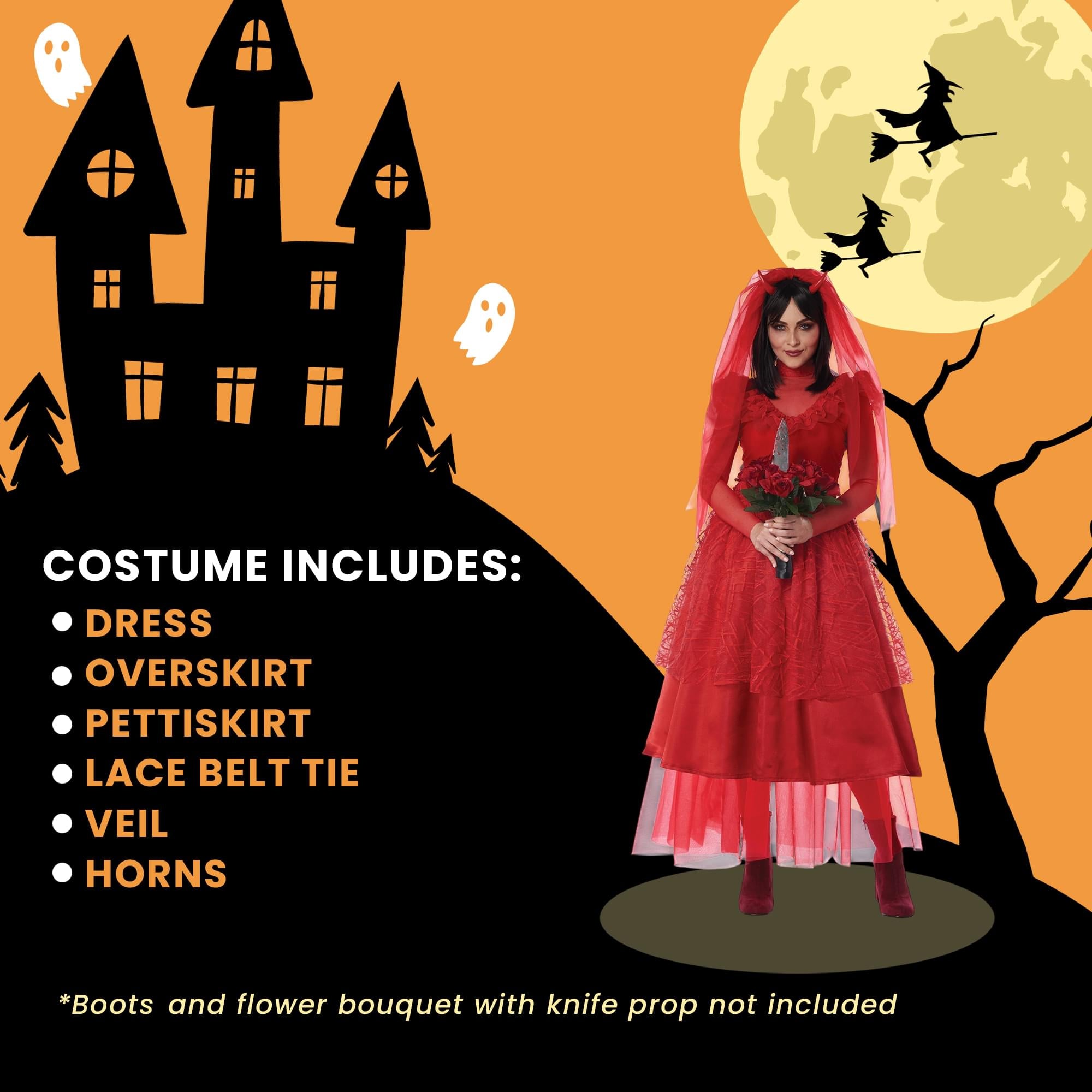 Bride From Hell! Adult Costume
