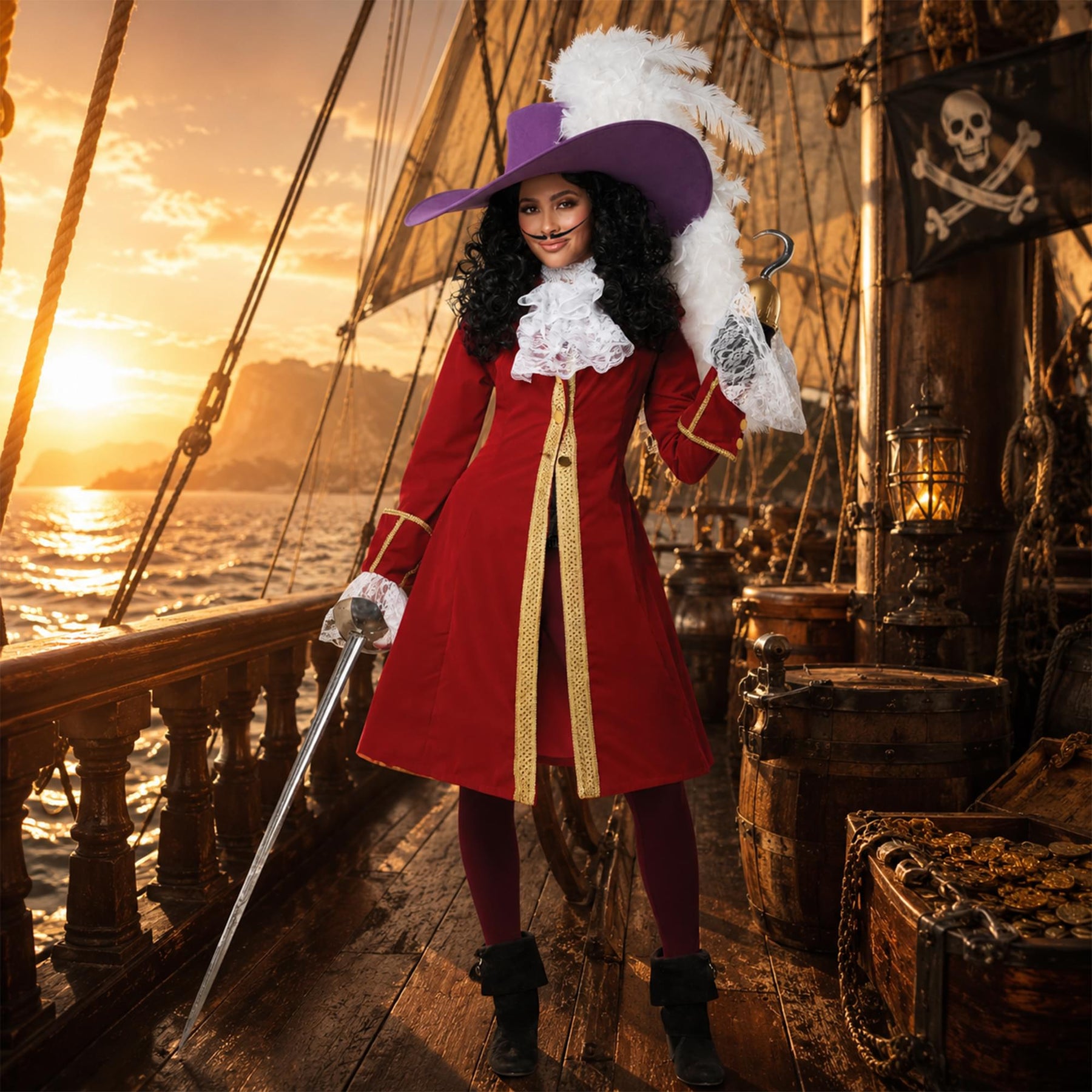 Captain Hook Adult Costume