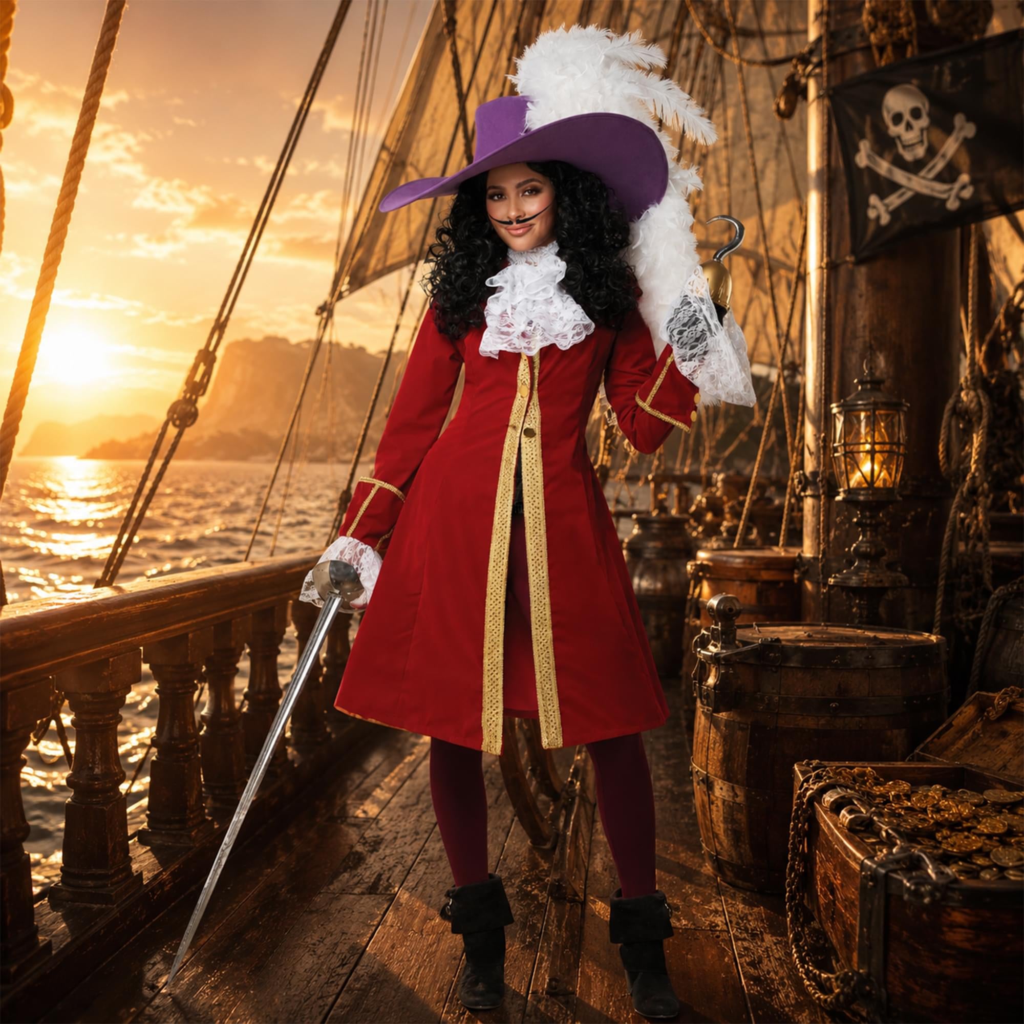 Captain Hook Adult Costume