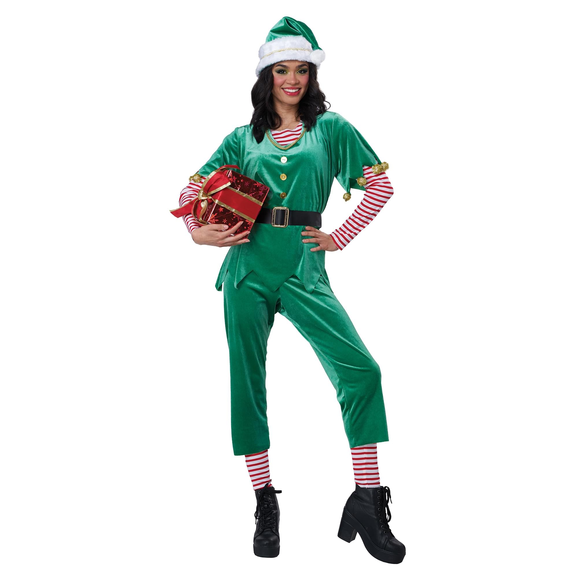 Joyful Elf Adult Women's Costume
