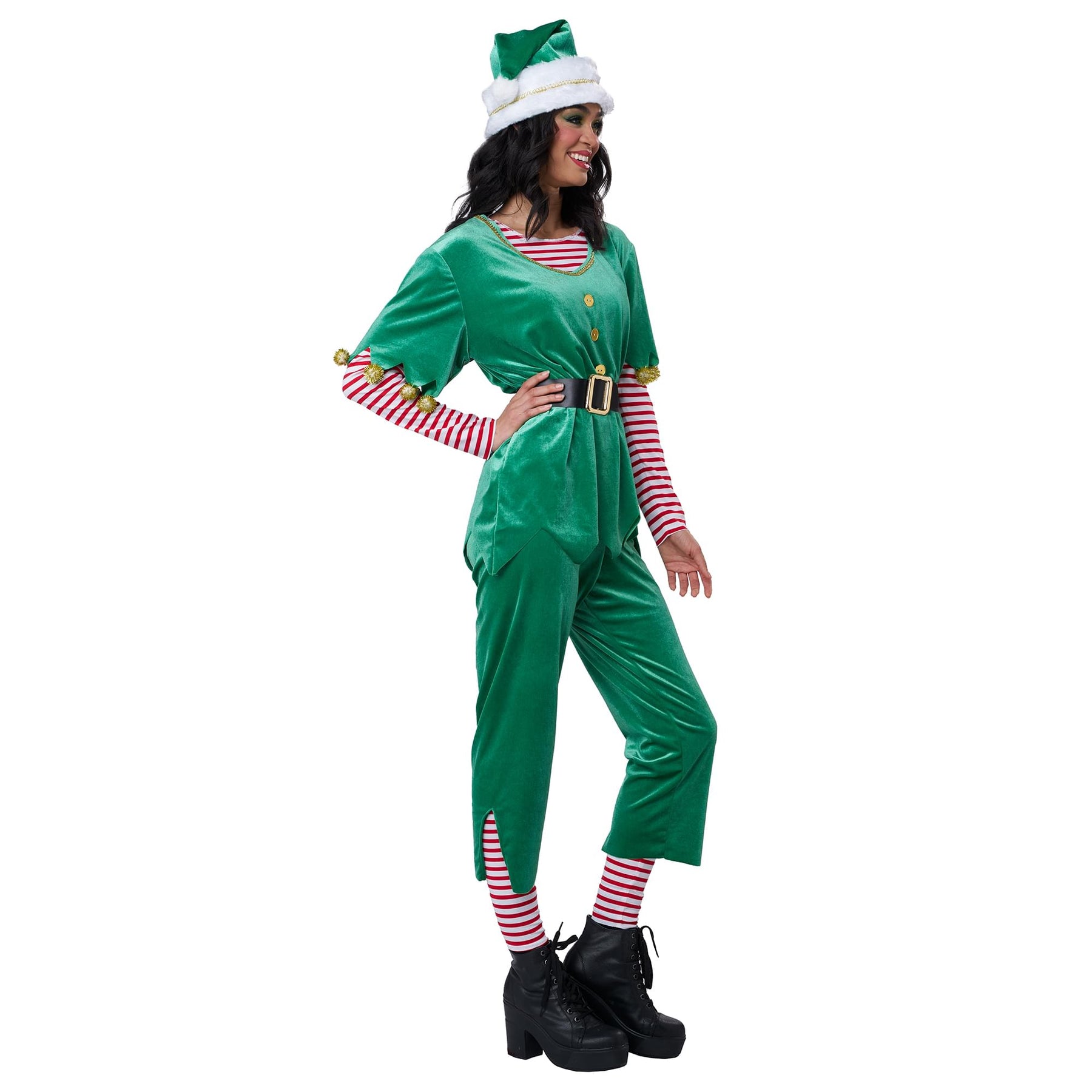 Joyful Elf Adult Women's Costume