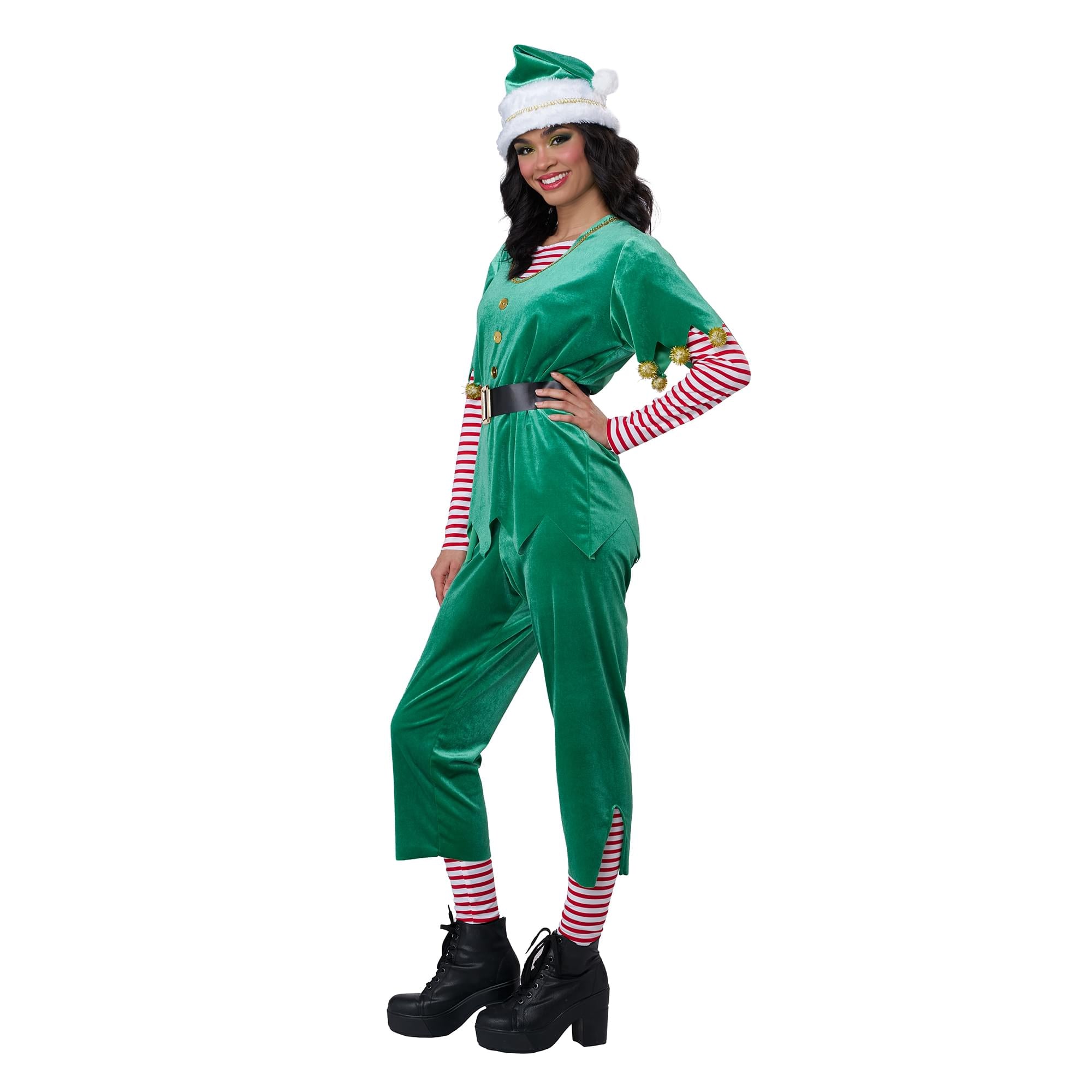 Joyful Elf Adult Women's Costume
