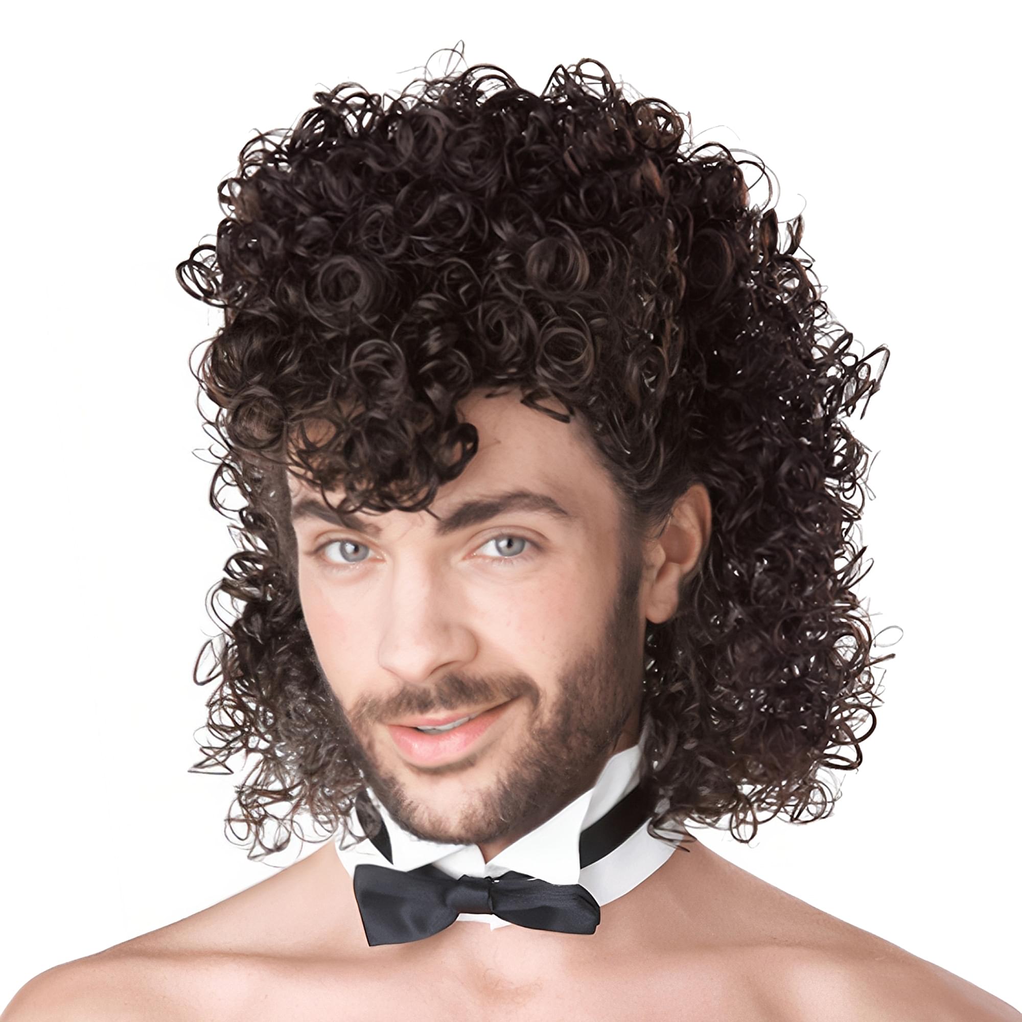 Male Stripper Brown Wig
