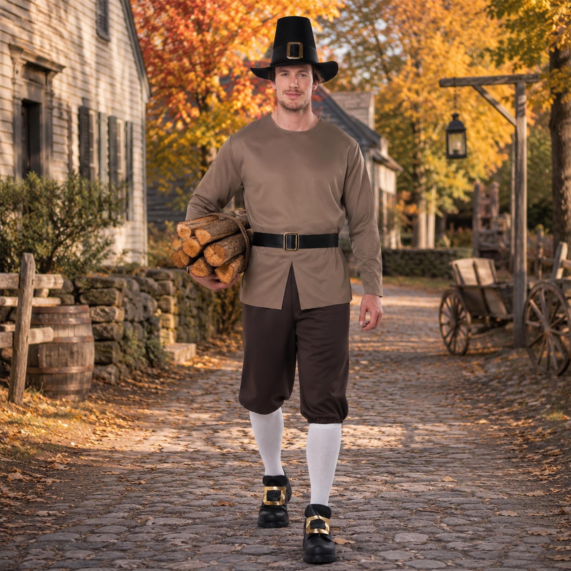 Mayflower Pilgrim Man Adult Costume