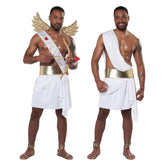 Mens Costume Cupid Toga