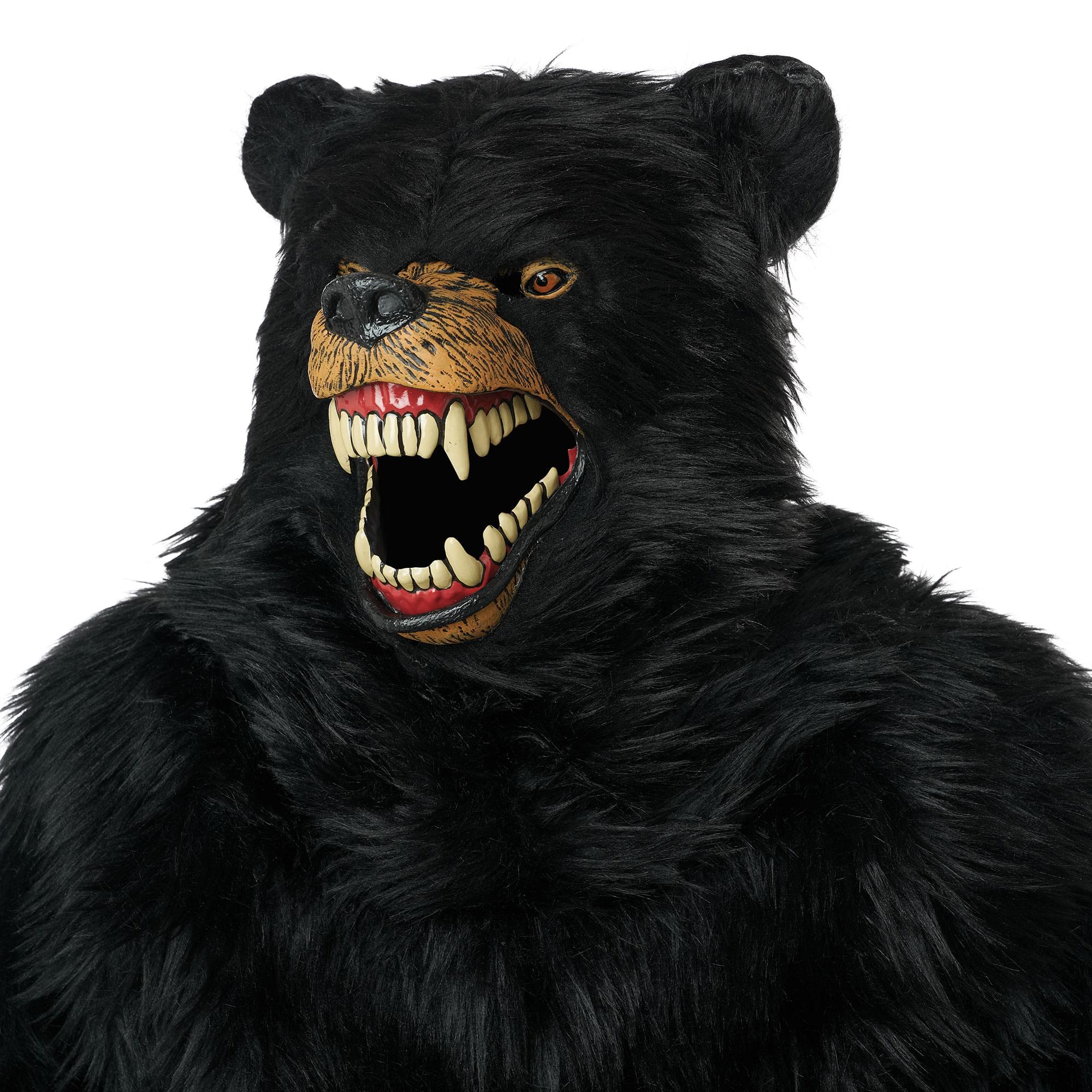 Black Bear Deluxe Adult Ani-Motion Costume Mask