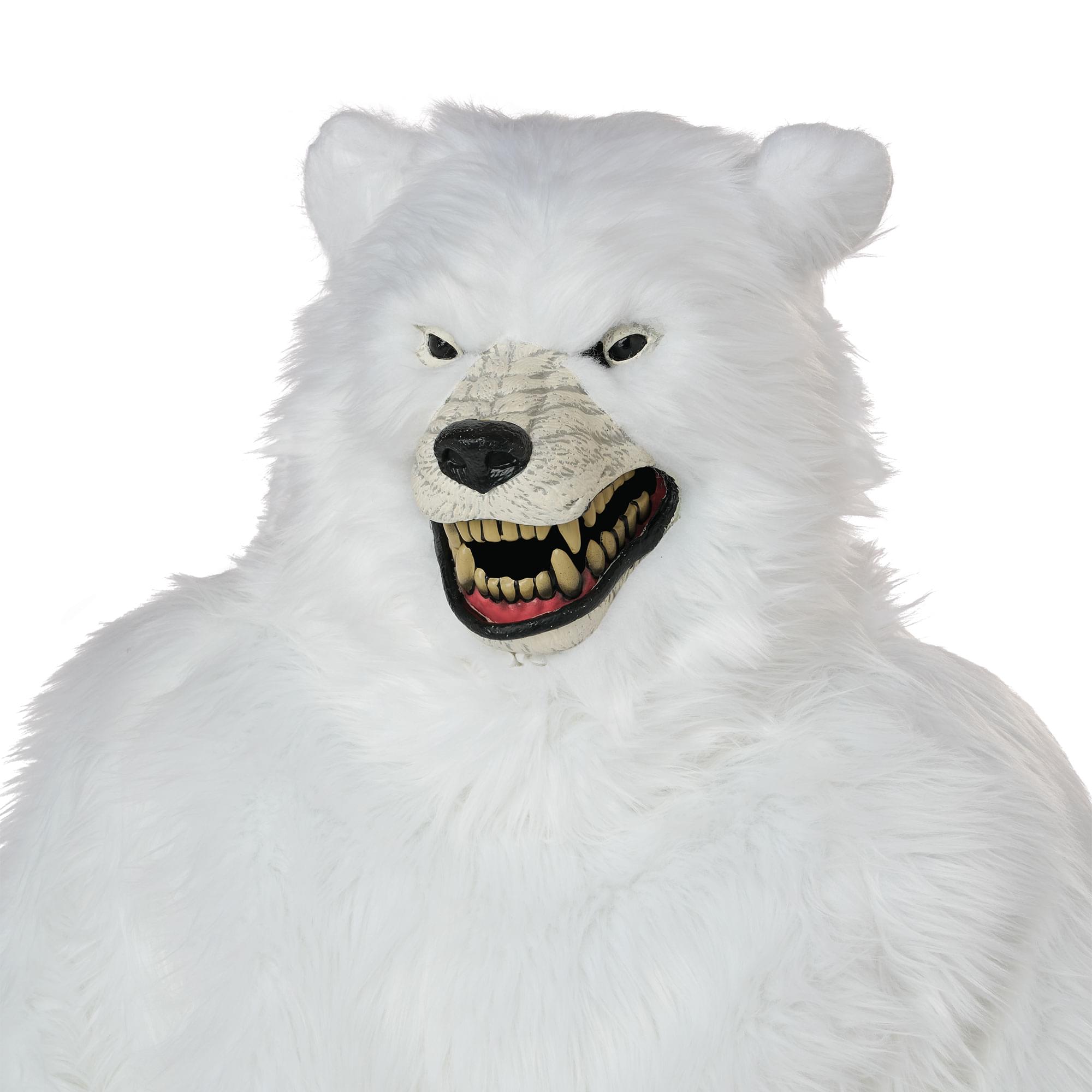 Polar Bear Deluxe Adult Ani-Motion Costume Mask