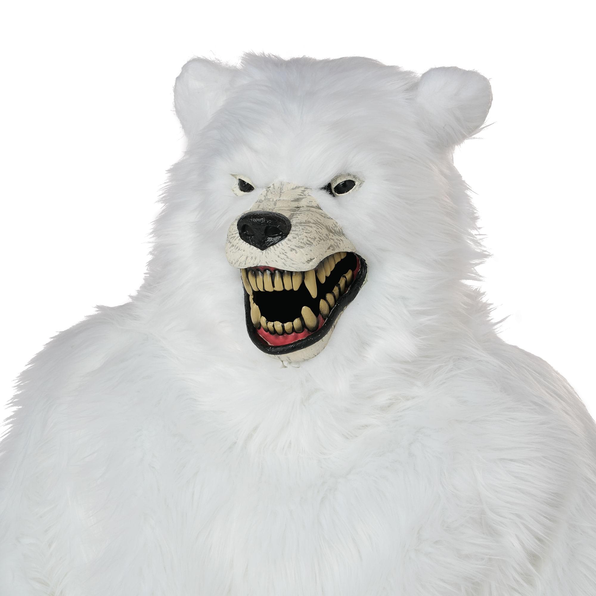 Polar Bear Deluxe Adult Ani-Motion Costume Mask