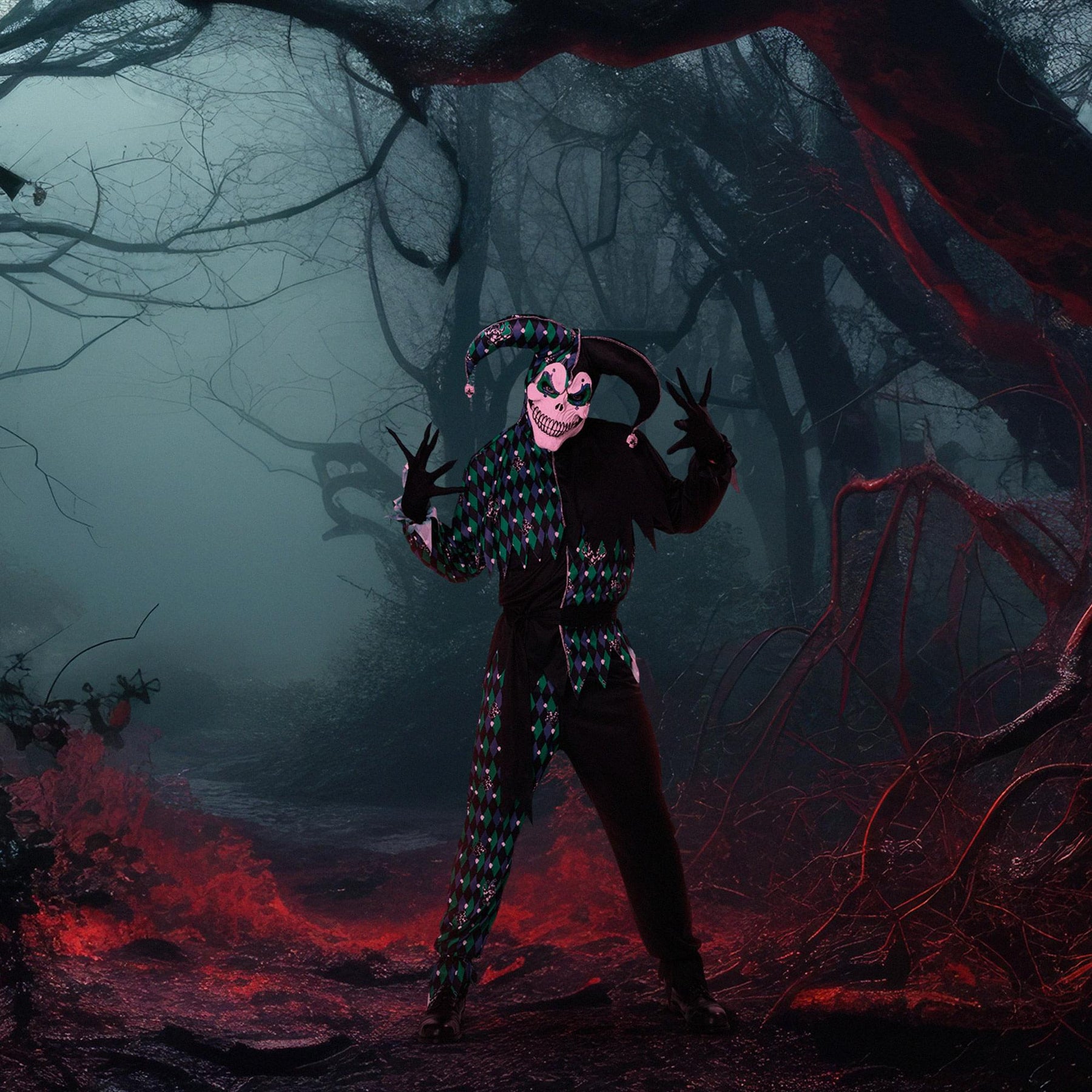 Deadly Jester Adult Costume