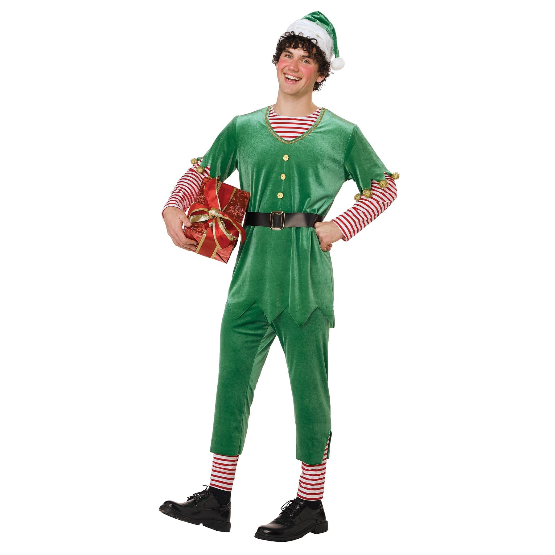 Joyful Elf Adult Men's Costume