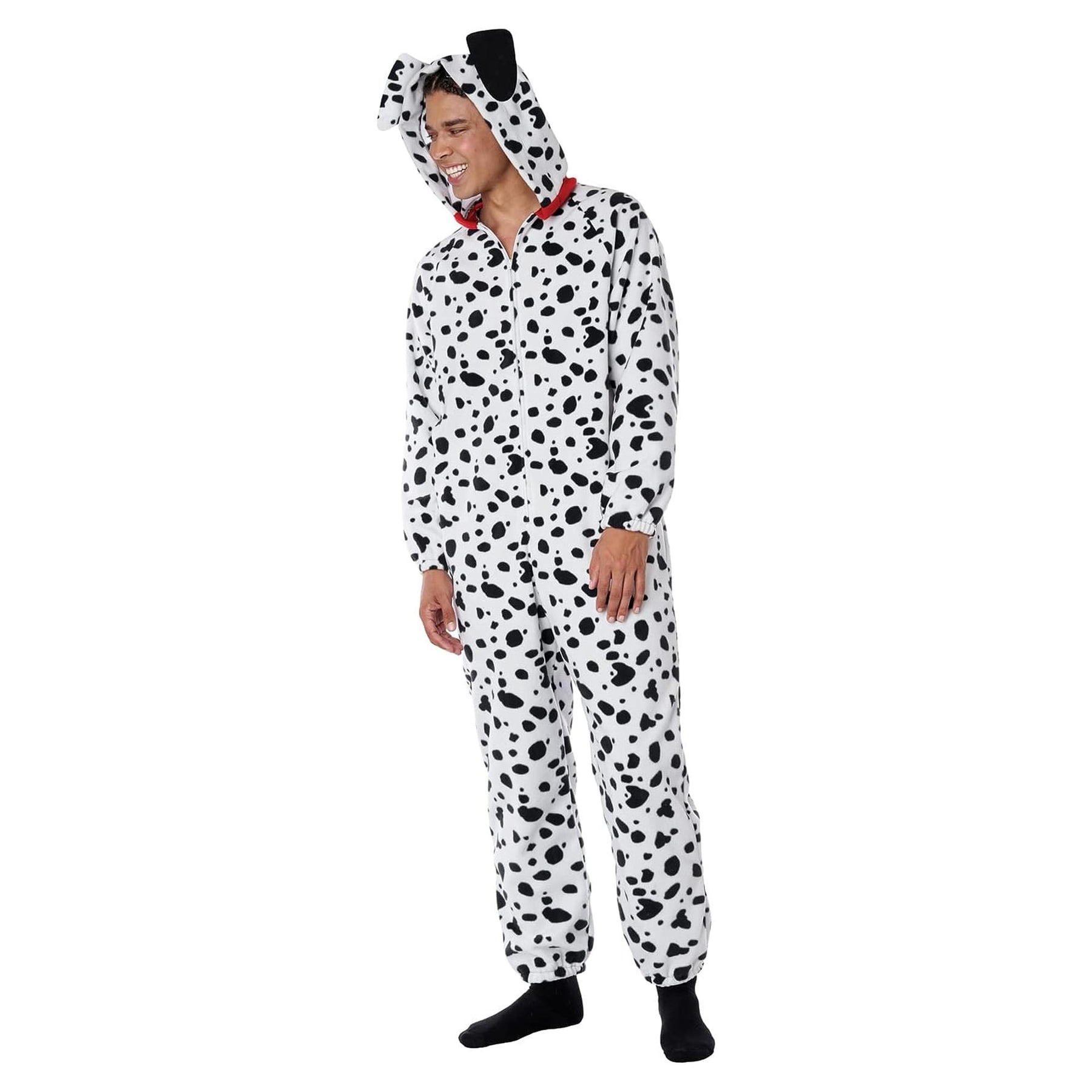 Dalmatian Fleece Jumpsuit / Adult