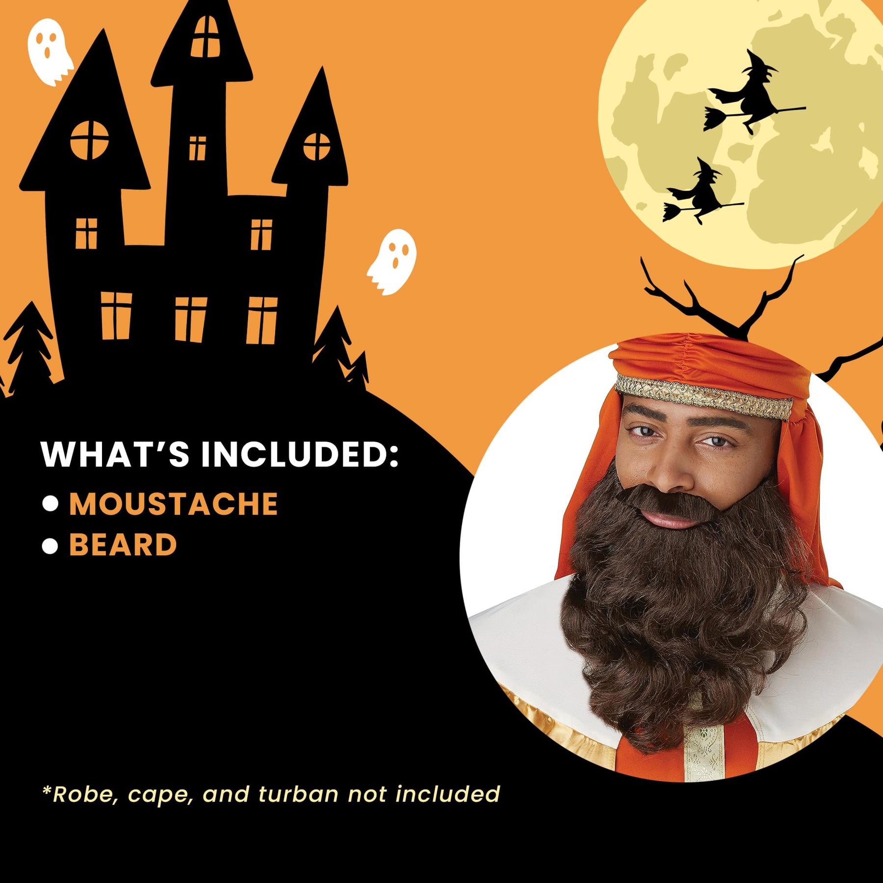 Wise Man Adult Costume Beard