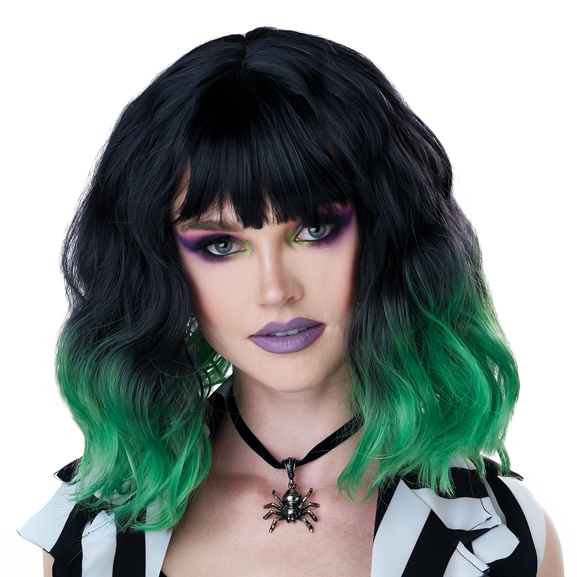 Miss Behaving Wig Green