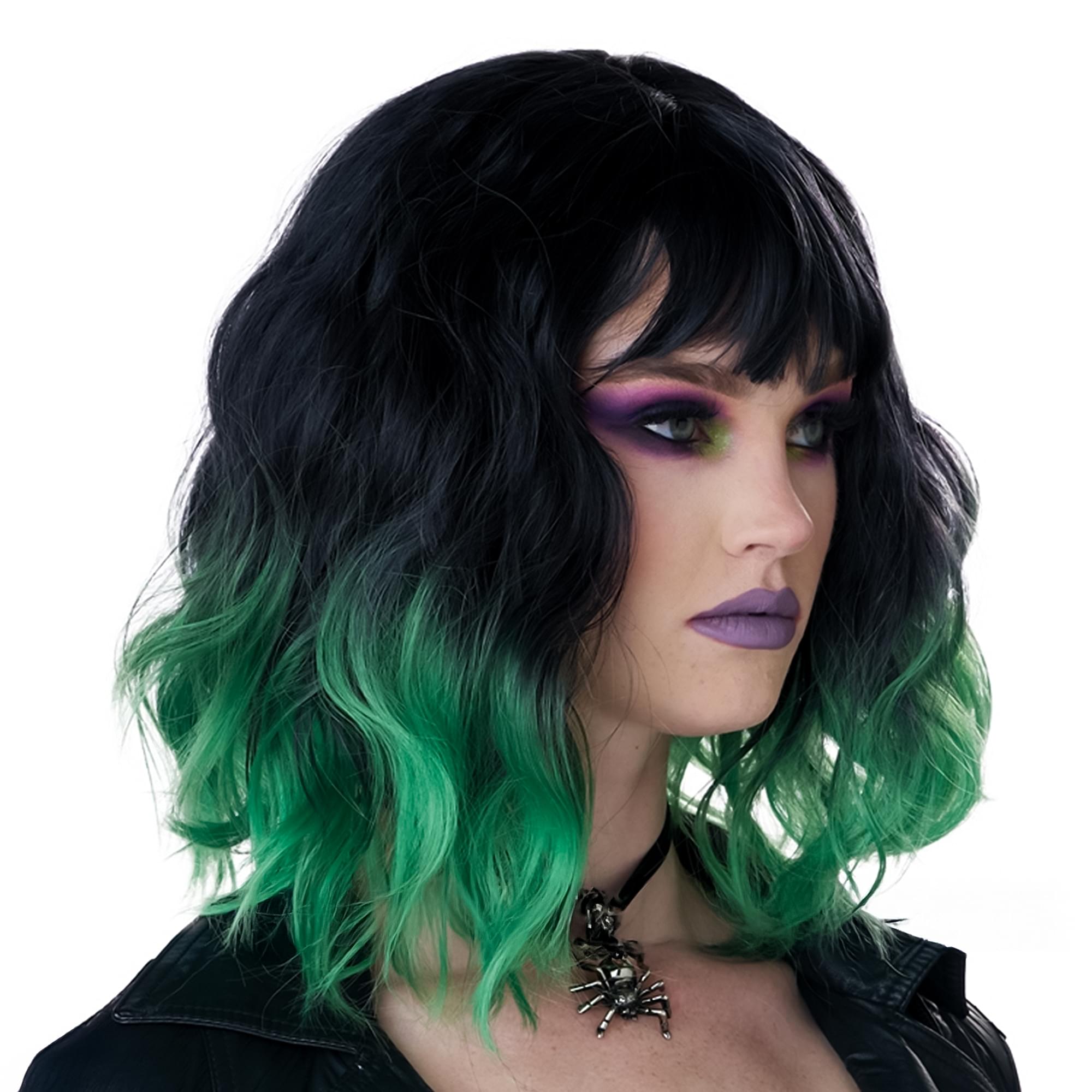 Miss Behaving Wig Green
