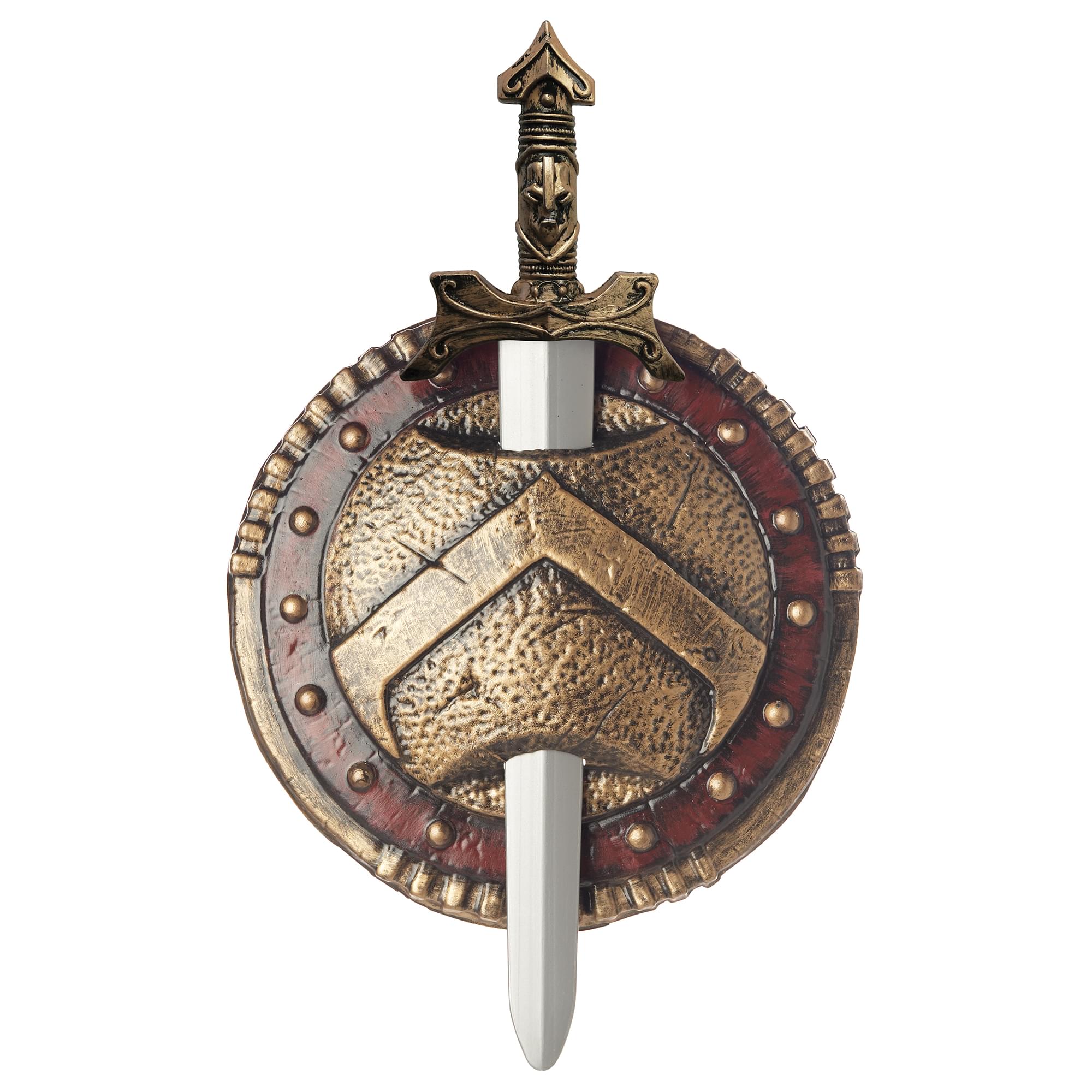 Spartan Combat Shield & Sword Costume Accessory Set