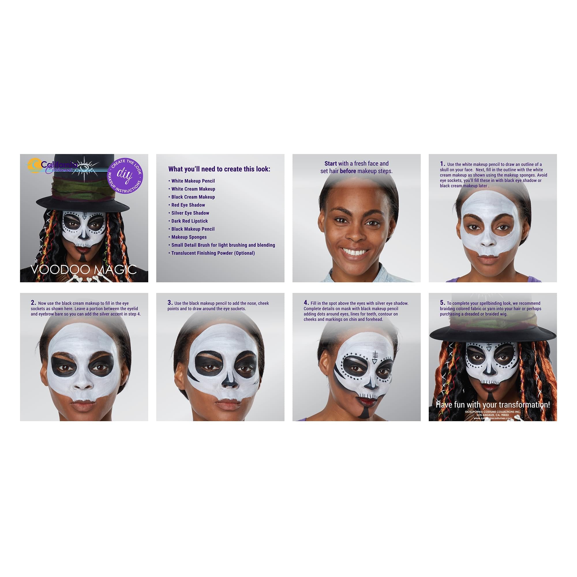 Voodoo Magic Adult Costume | Size 14-16