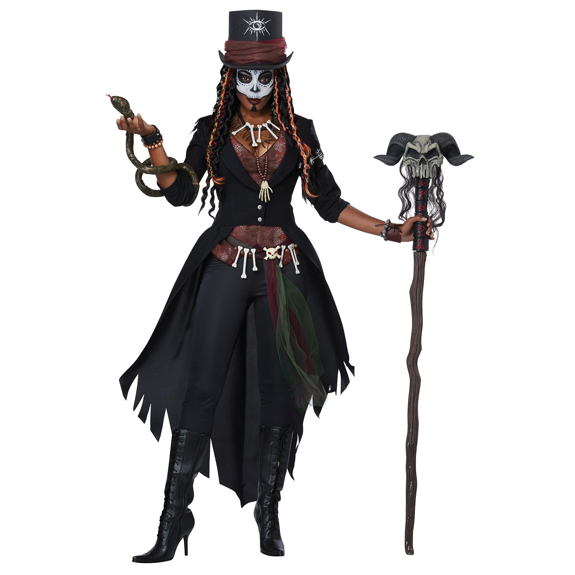 Voodoo Magic Adult Costume | Size 14-16