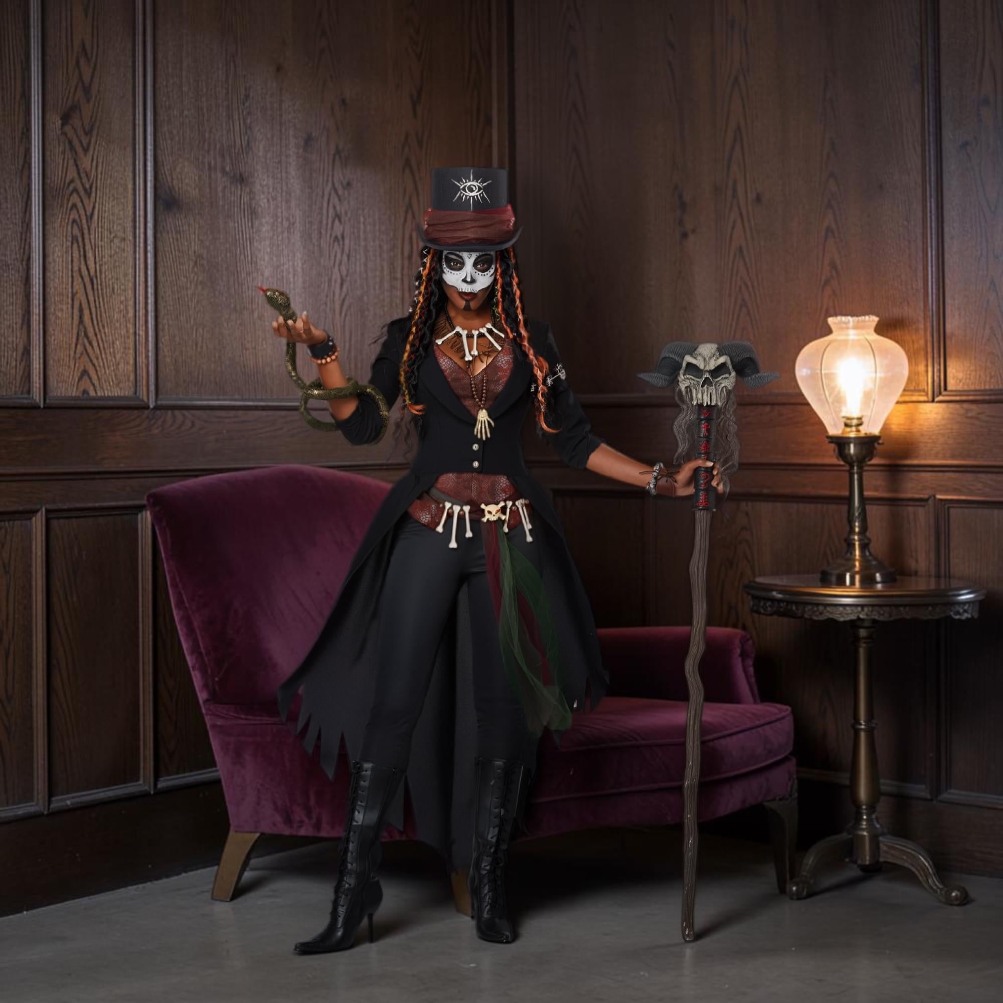 Voodoo Magic Adult Costume | Size 14-16