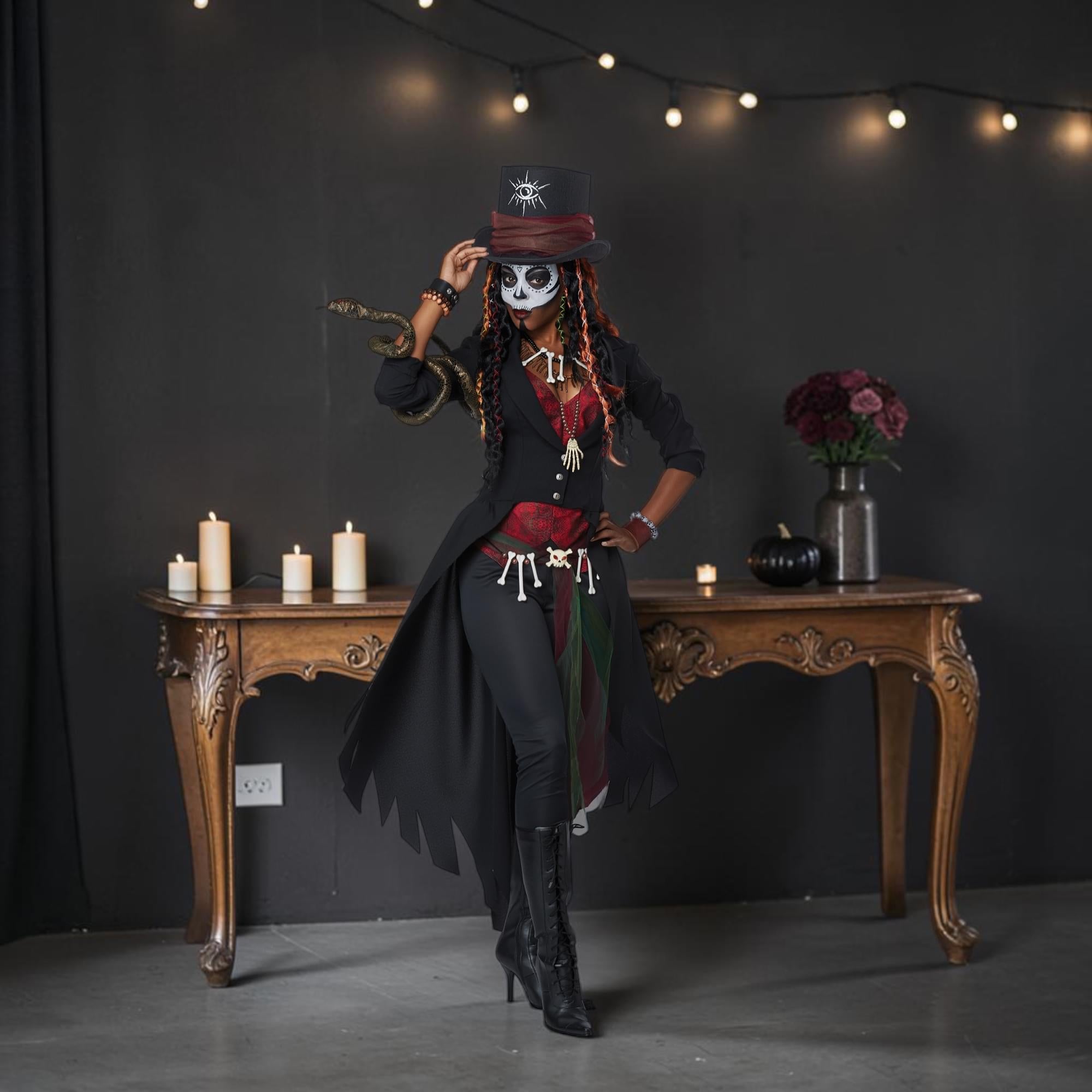 Voodoo Magic Adult Costume | Size 14-16