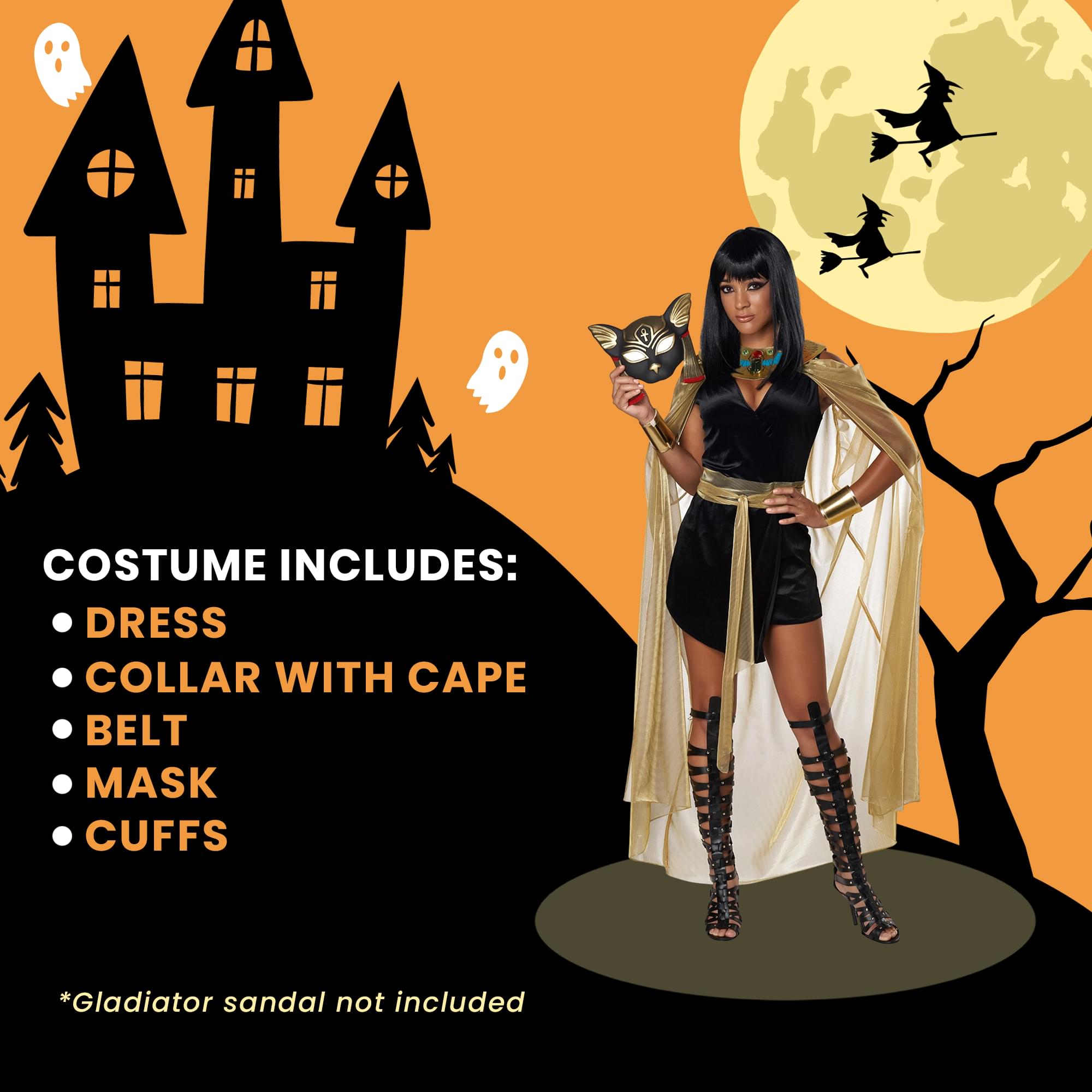 Feline Goddess Costume